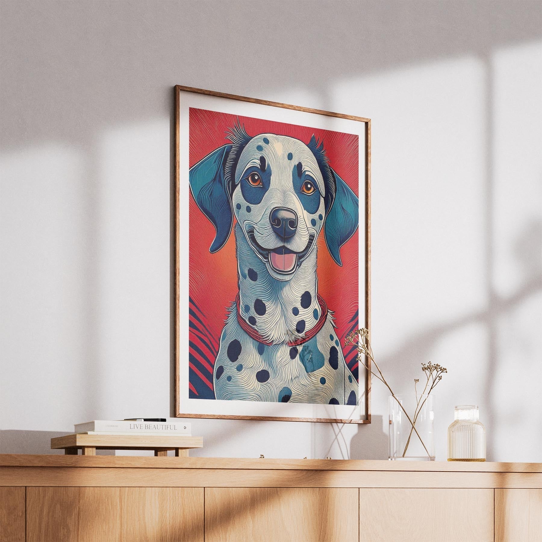 Dalmatian Hokusai Japanese Inspired Dog Series 1 image 5