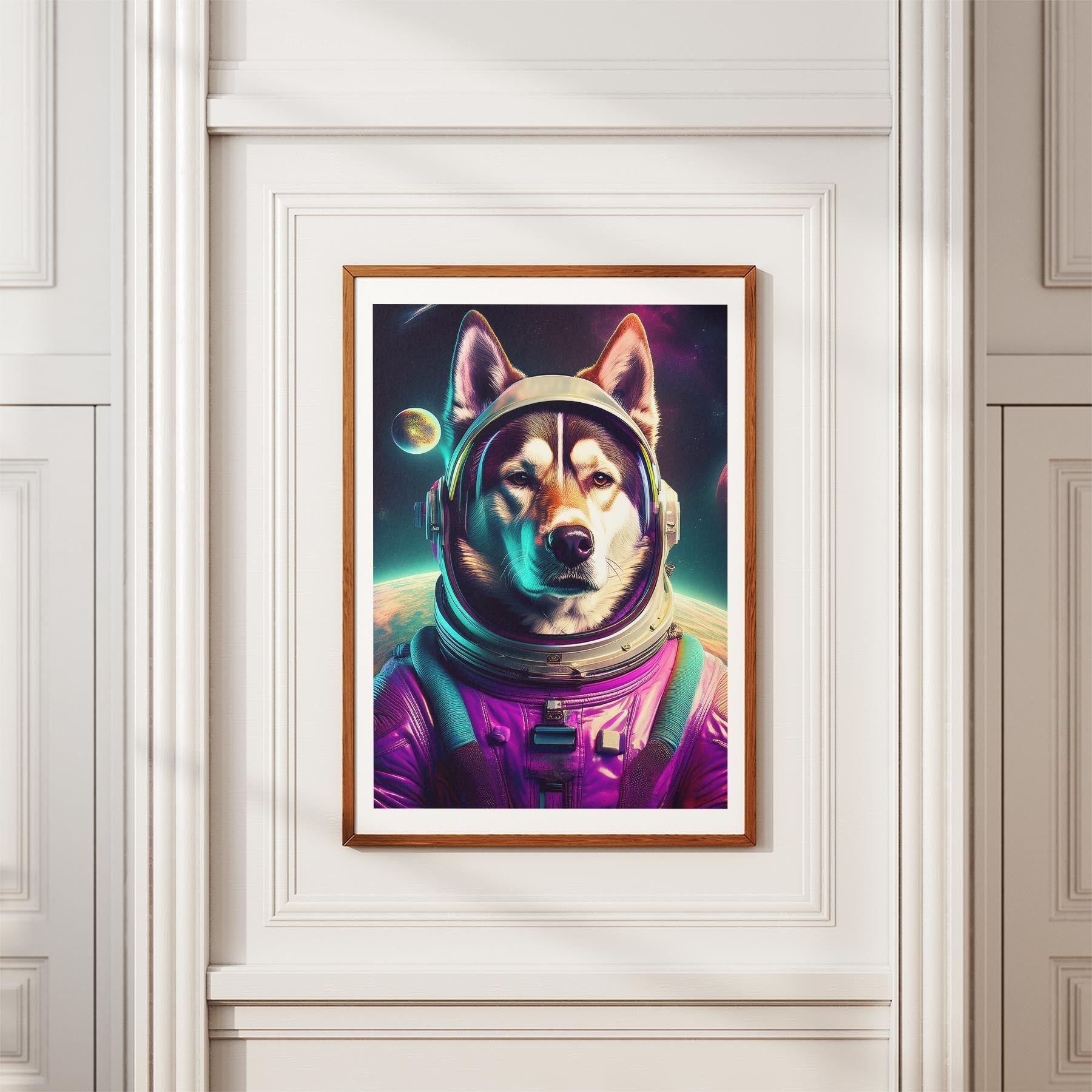 Siberian Husky Space Dogs Series image 3
