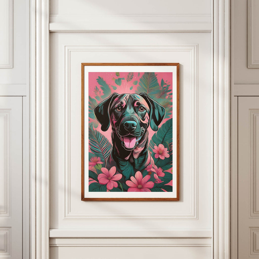 Rhodesian Ridgeback Flowery Dog image 3