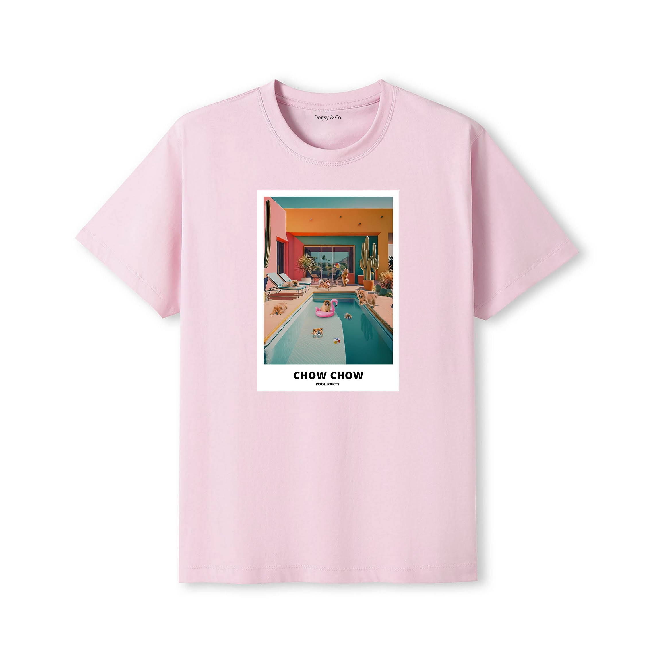 Chow Chow Pool Party T-shirt