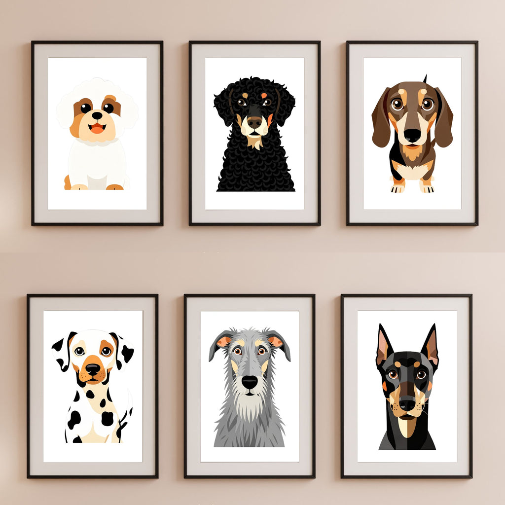 Bold Block Art Print - Framed Nursery Mockup