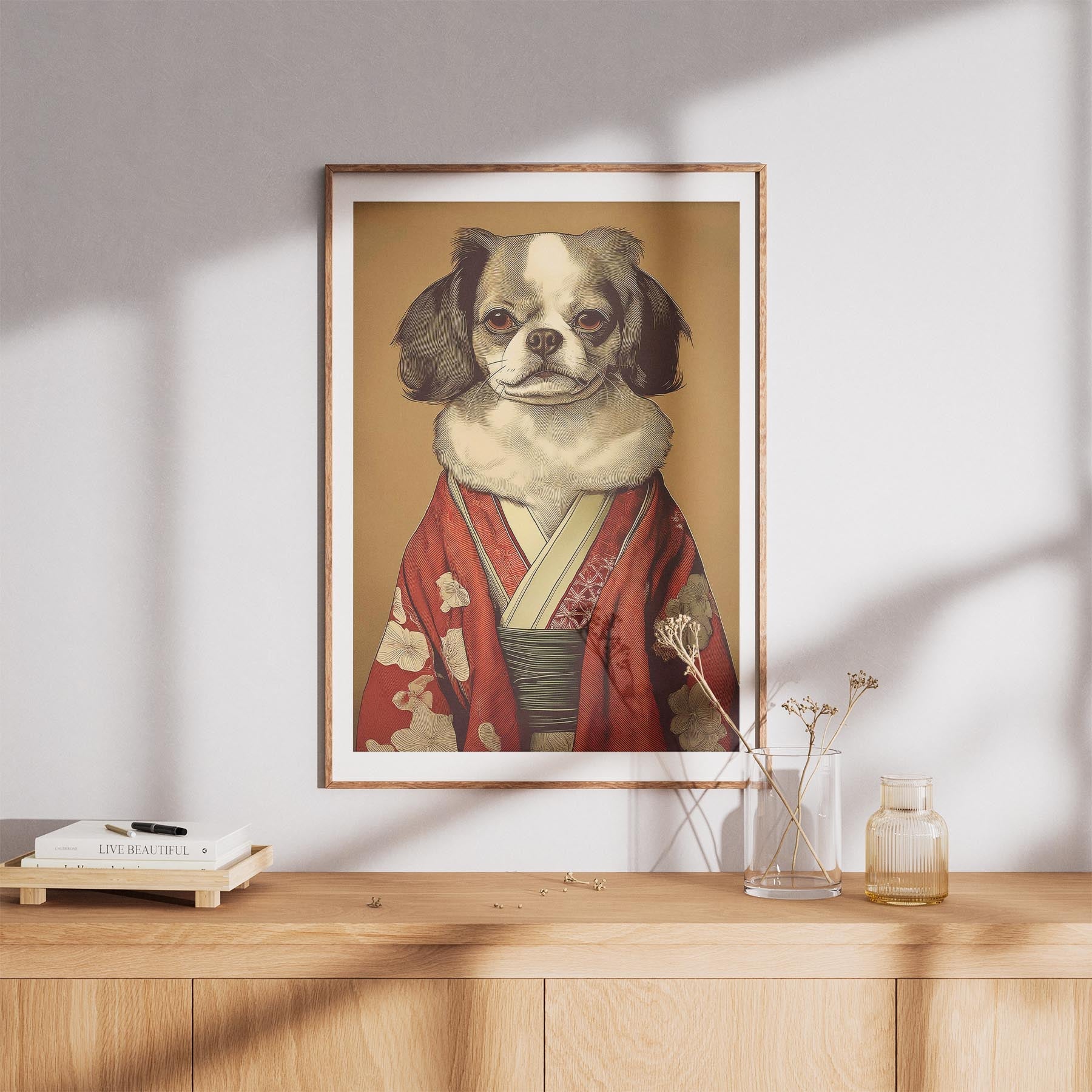 Japanese Chin Japanse Kimono Dog Series image 8