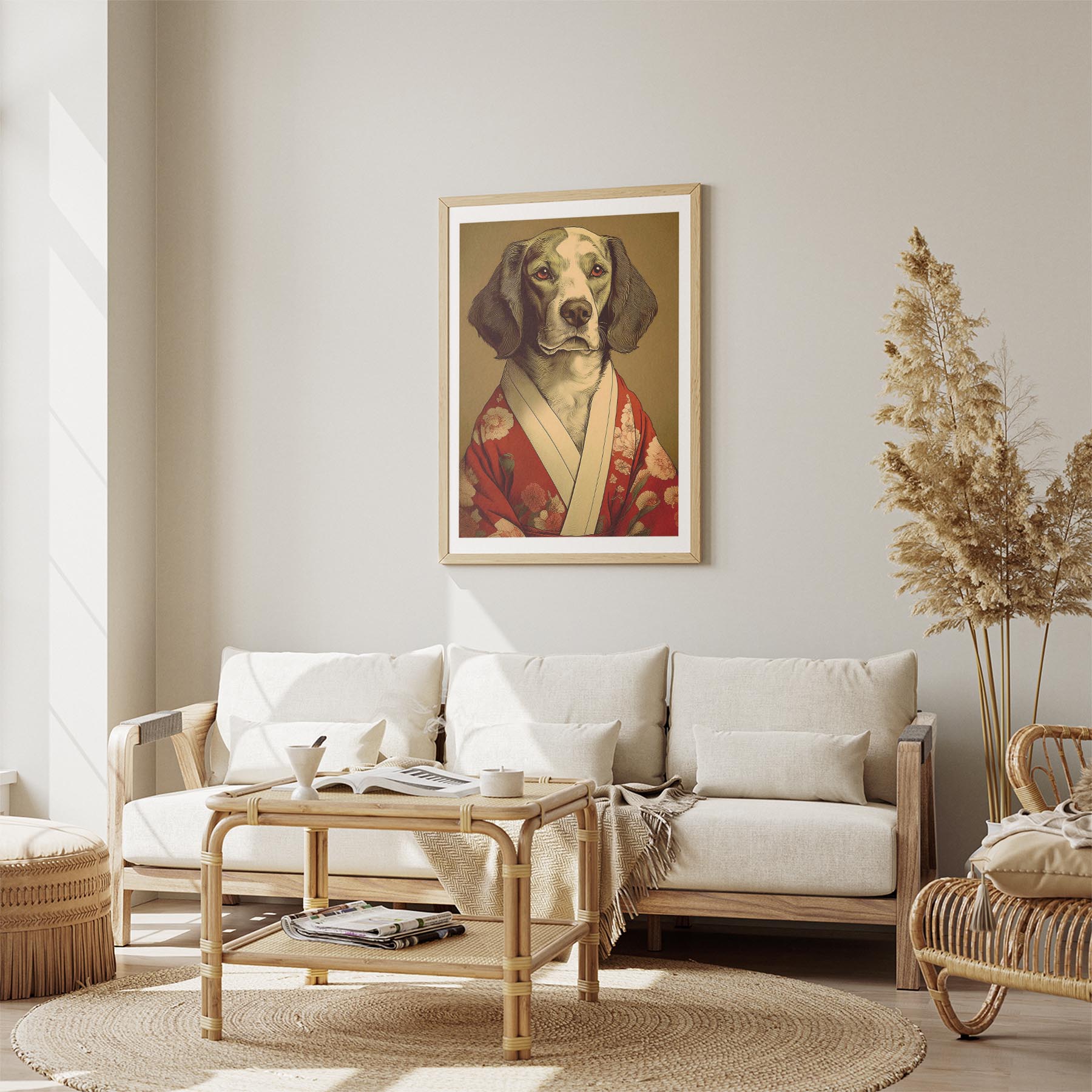 Murray River Retriever Japanse Kimono Dog Series image 2