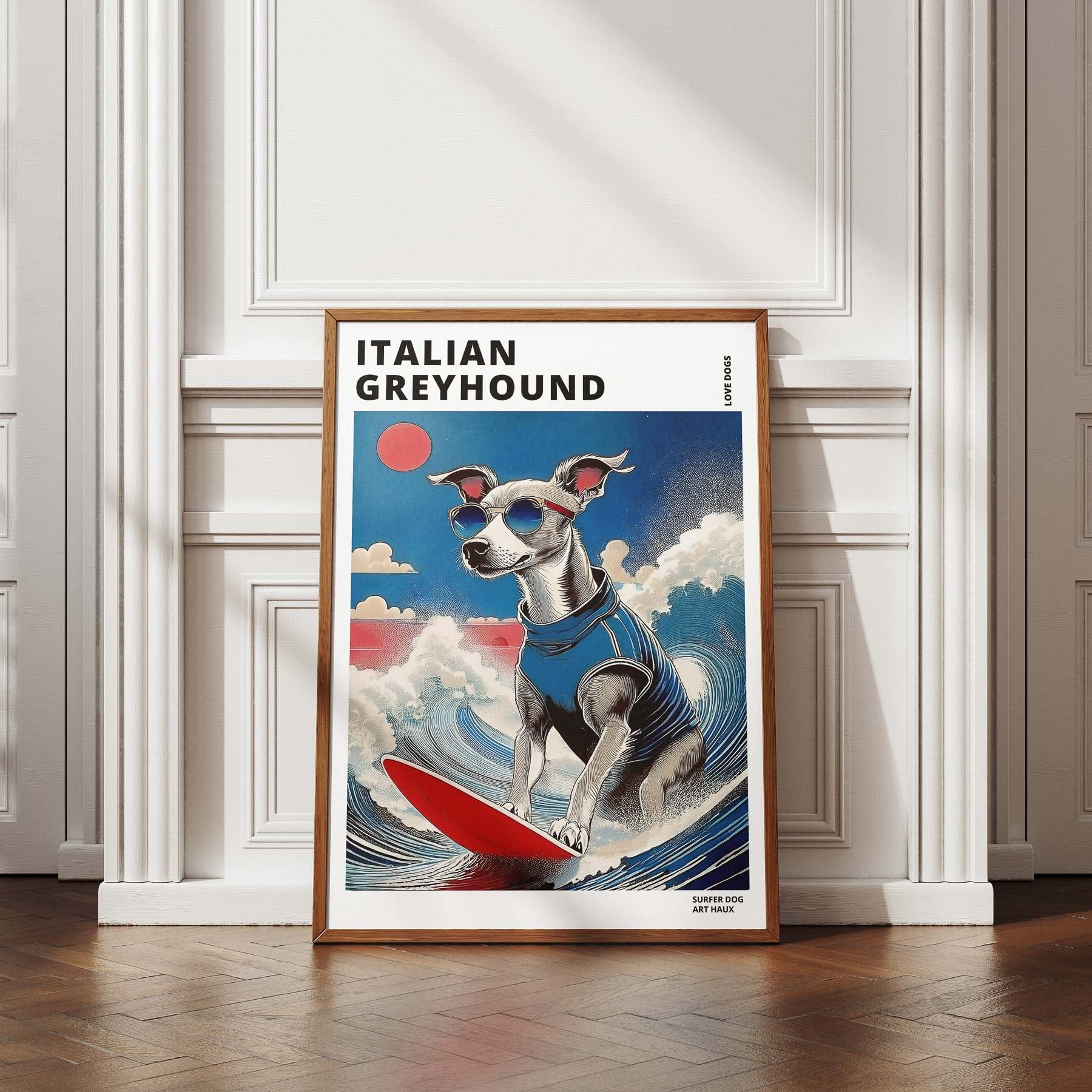 Italian Greyhound Hokosai Surfer Dogs 1 image 4