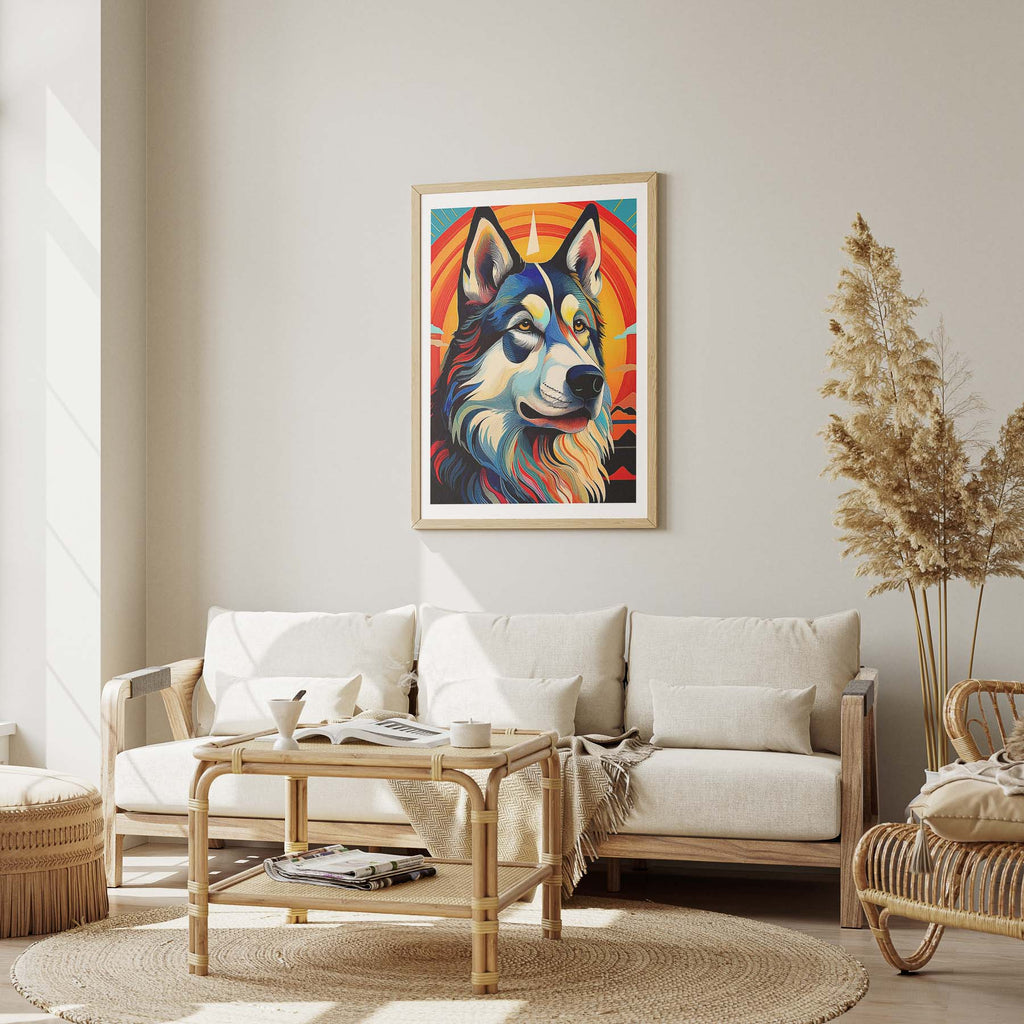 Alaskan Malamute Colour Graphics image 2