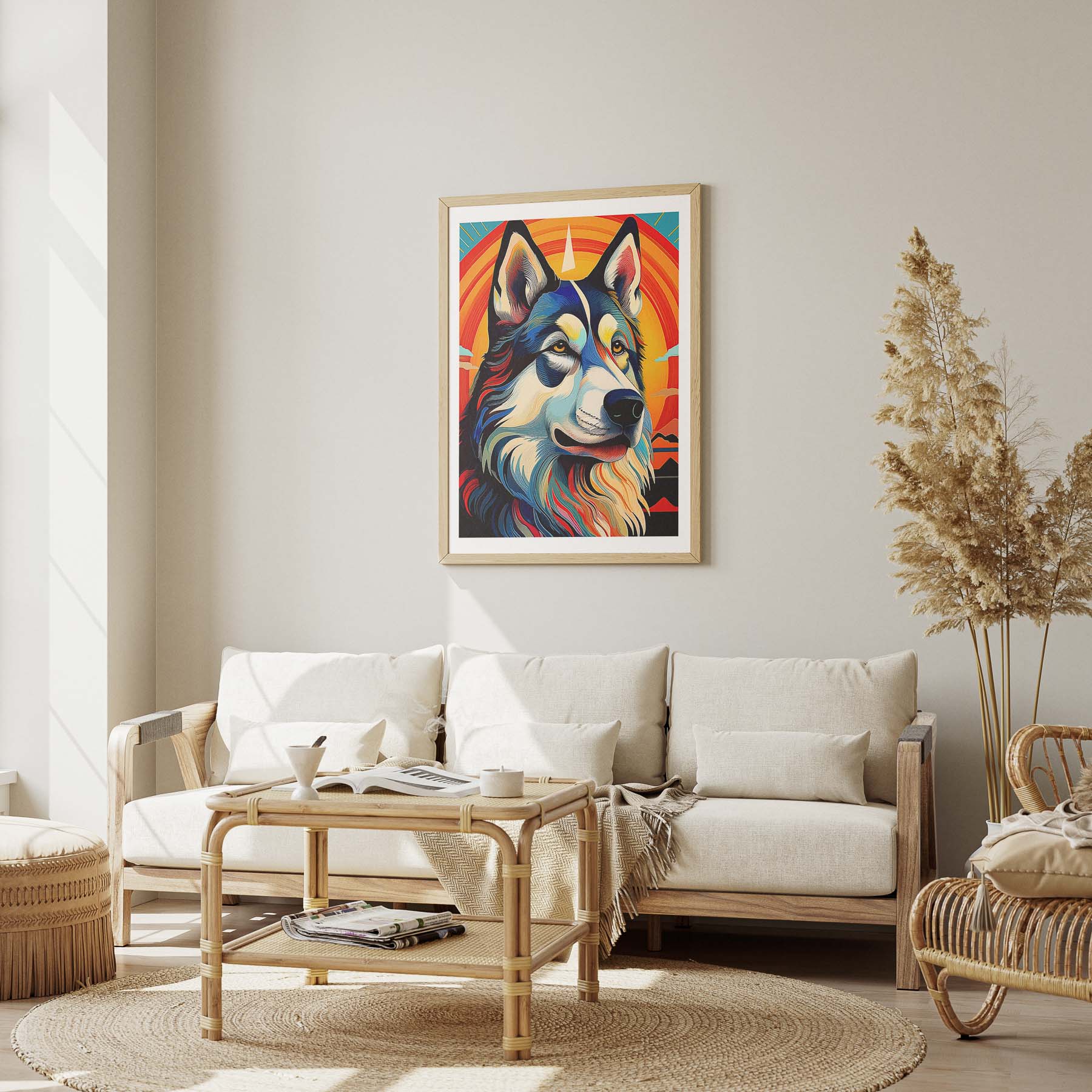Alaskan Malamute Colour Graphics image 2
