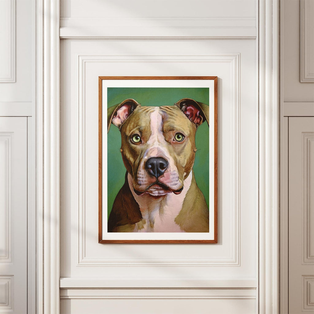 American Staffordshire Terrier Green Painted Series image 3