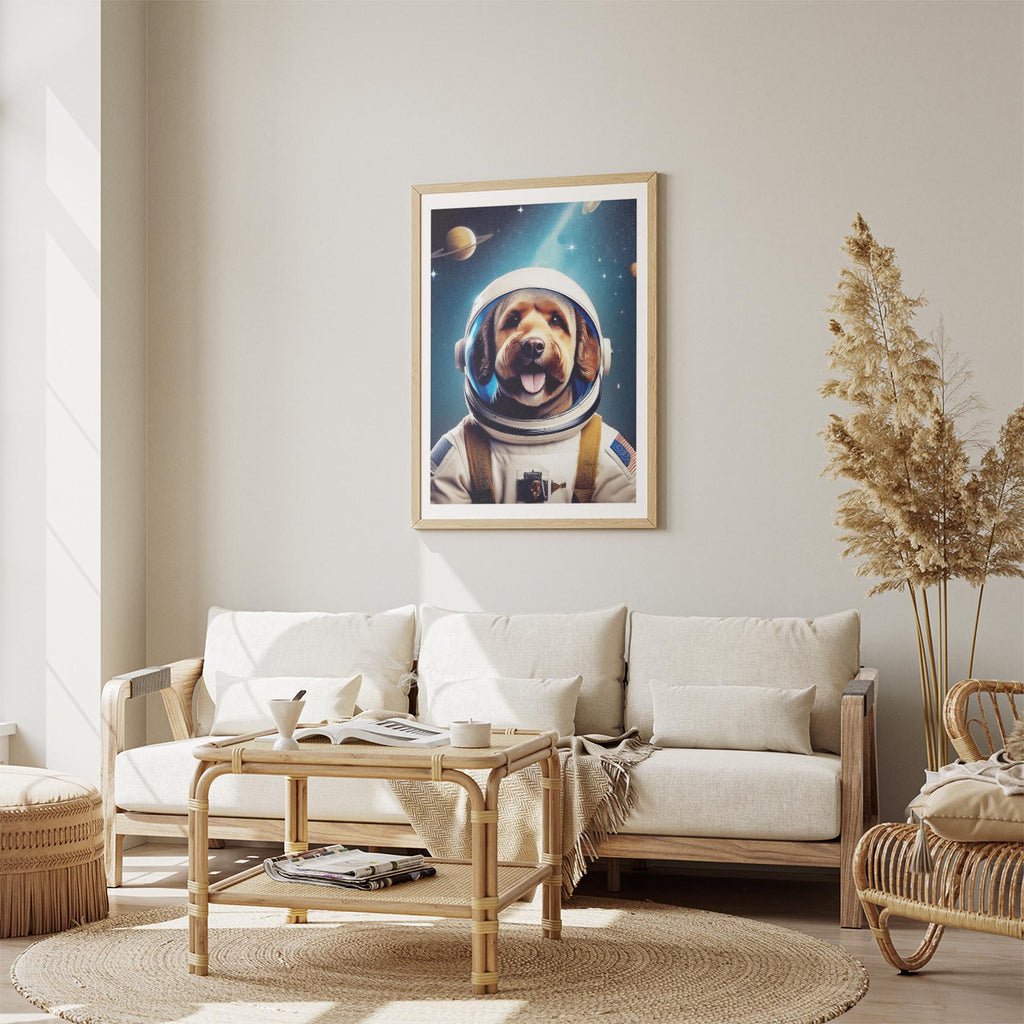 Spanish Water Dog Astronaut Dog Series image 2