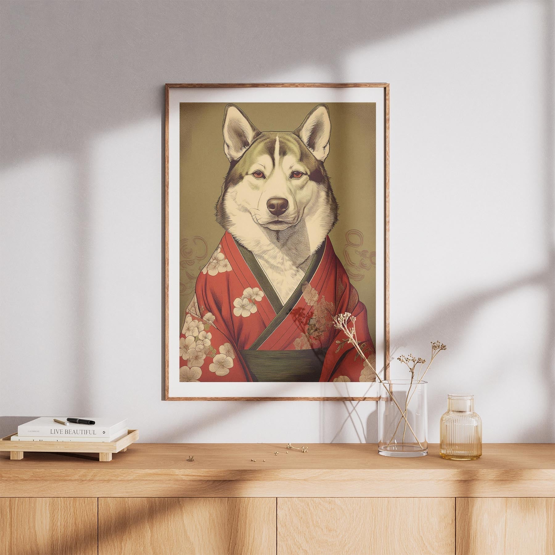 Alaskan Malamute Japanse Kimono Dog Series image 8