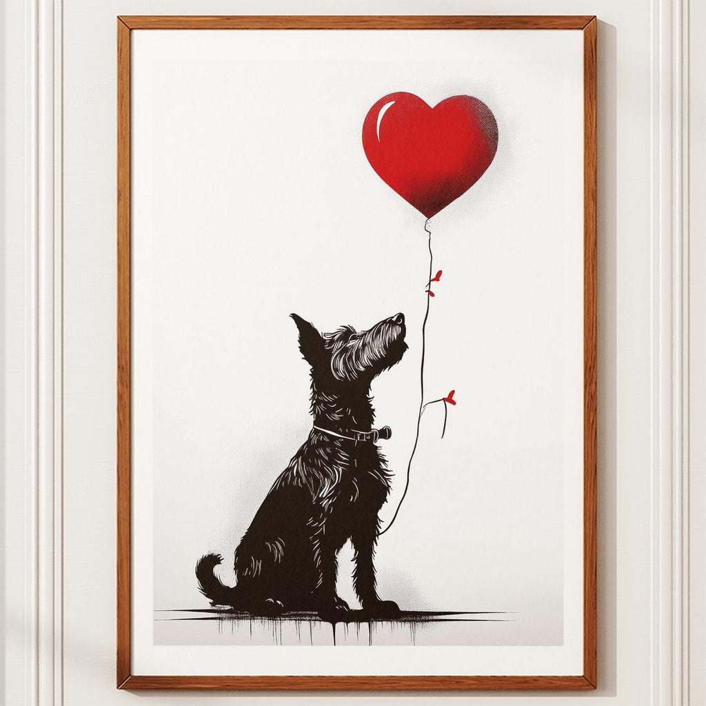 Fox Terrier DOGSY Series inspired by the Art of Banksy image 10