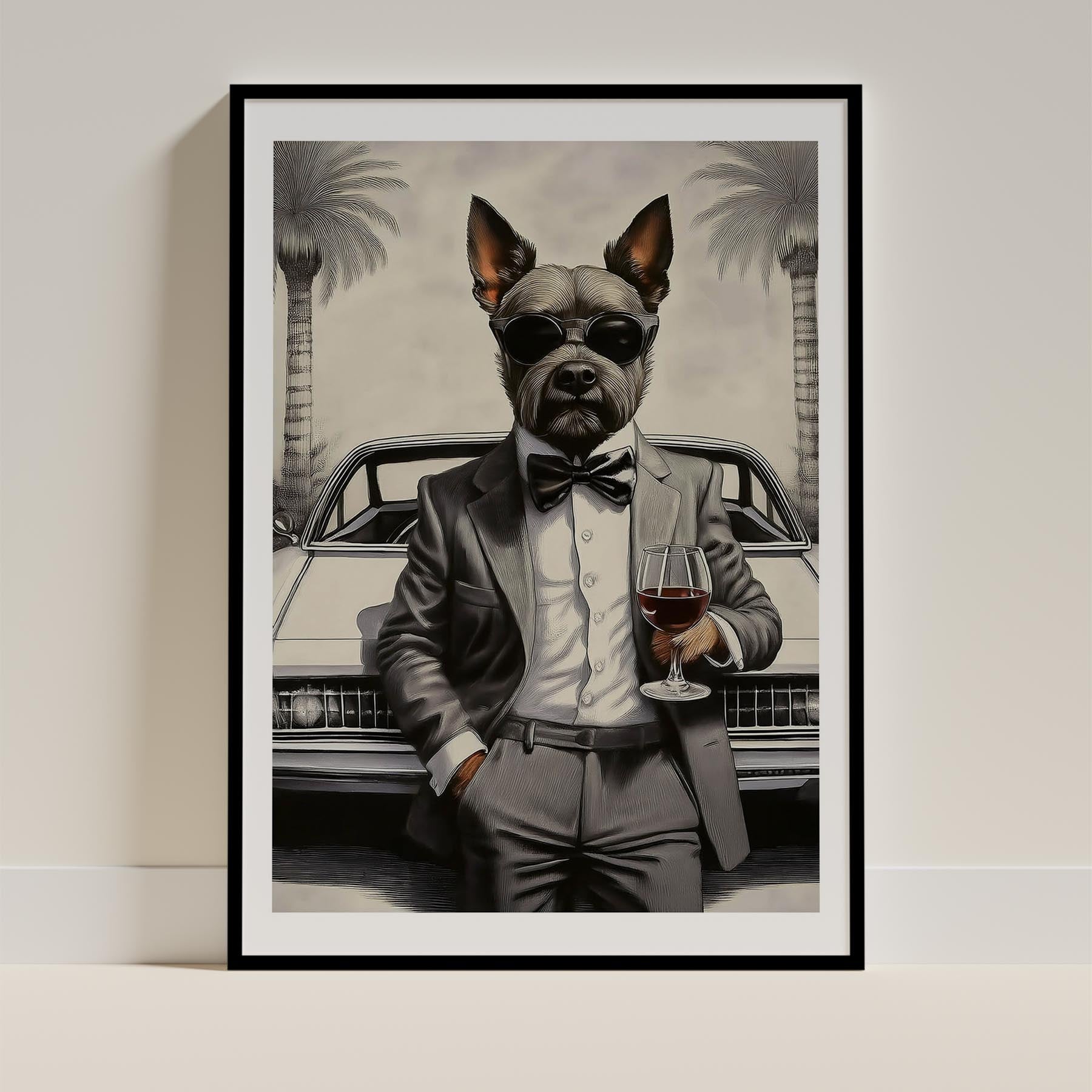 Australian Terrier Dog Art Print Unframed Vol 1 | 11 Unique Designs | Wall Art Gift for Dog Lovers - Image 4 | Dogsy & Co