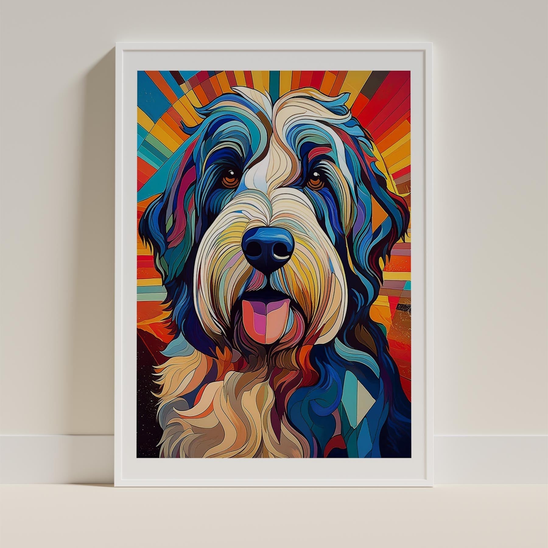Old English Sheepdog Colour Graphics 1 image 9