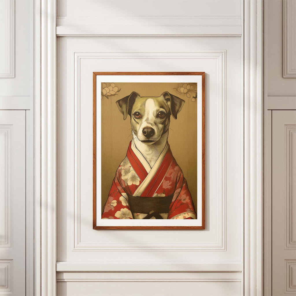 Jack Russell Japanse Kimono Dog Series image 3