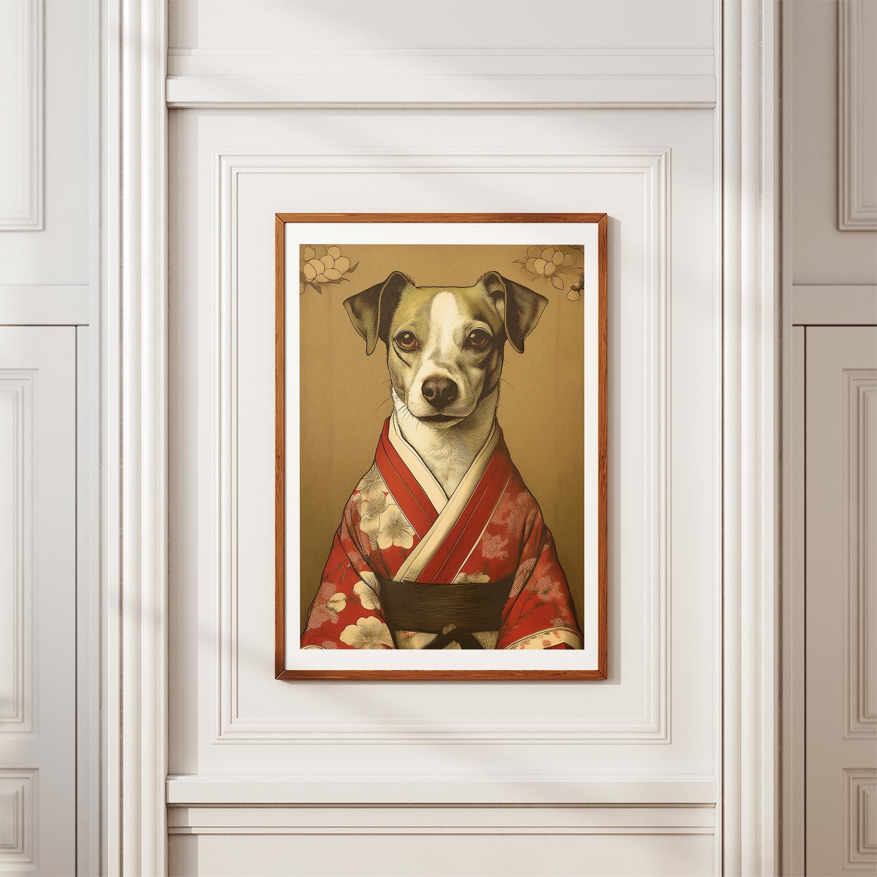 Jack Russell Japanse Kimono Dog Series image 3