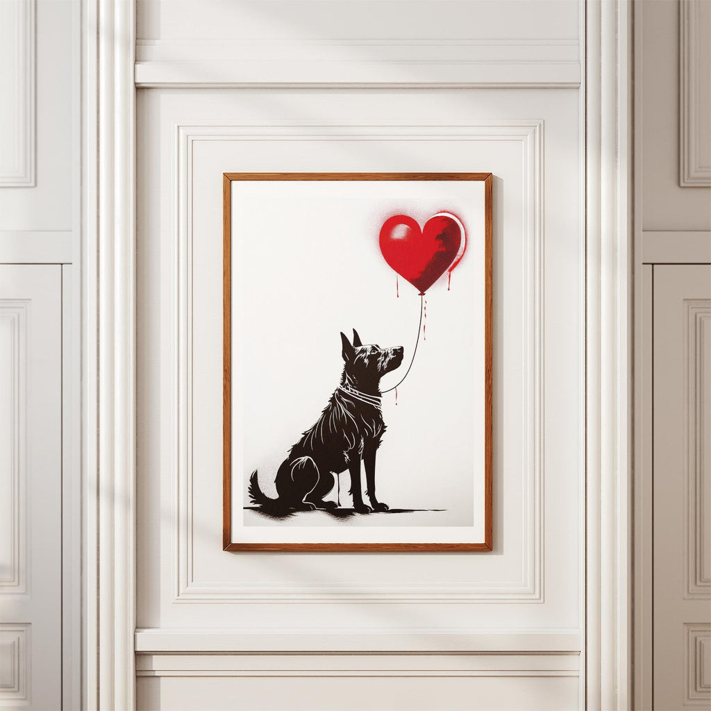 Cattle Dog DOGSY Series inspired by the Art of Banksy image 3