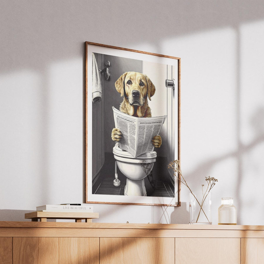 Labrador Retriever Toilet Humour Dog Series 4 image 5