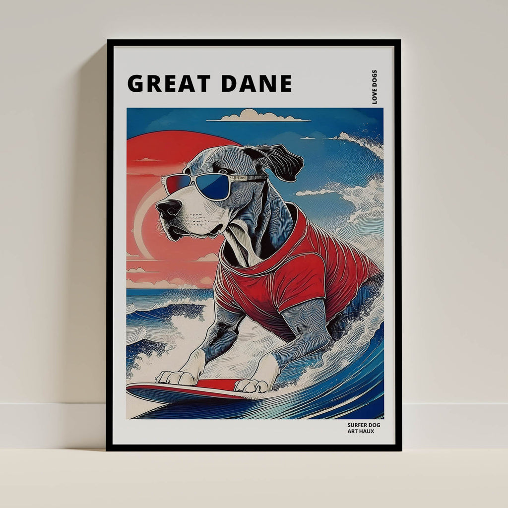 Great Dane Hokosai Surfer Dogs 2 image 0