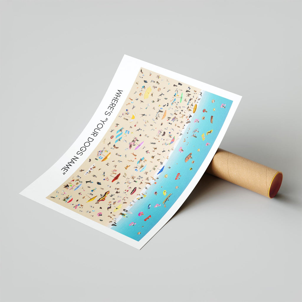 Where is Your Dog Beach Scene WITH TEXT image 5