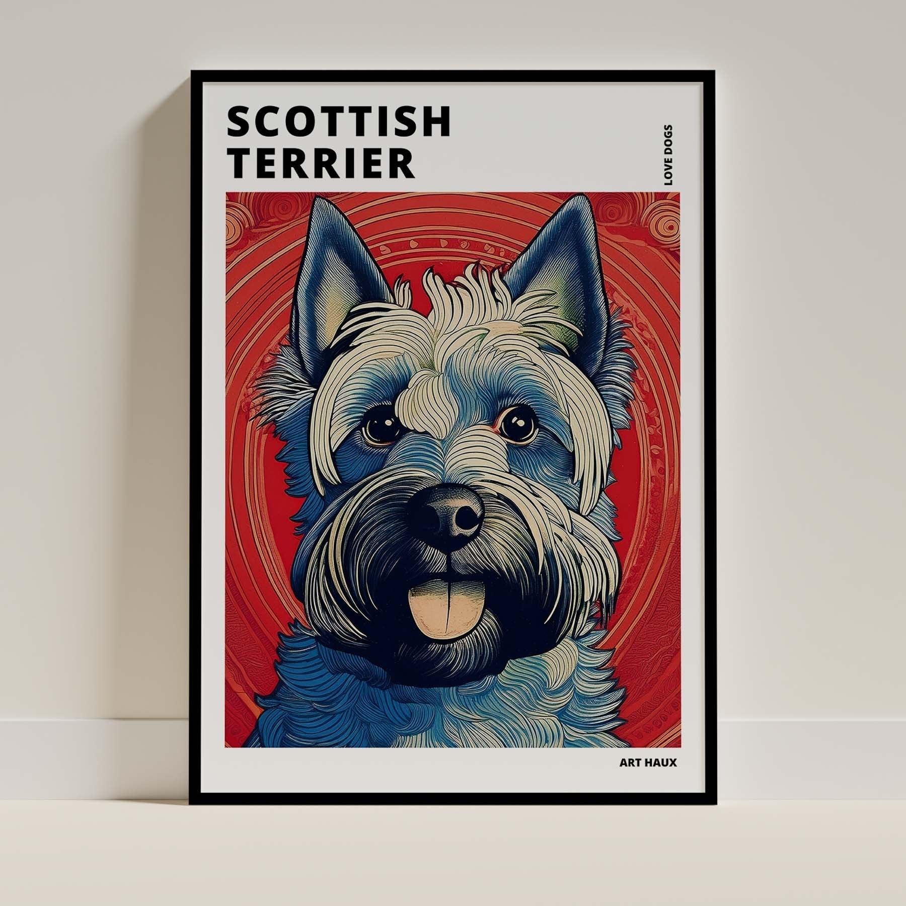 Scottish Terrier Dog Art Print Unframed Vol 1 | 11 Unique Designs | Wall Art Gift for Dog Lovers - Image 2 | Dogsy & Co