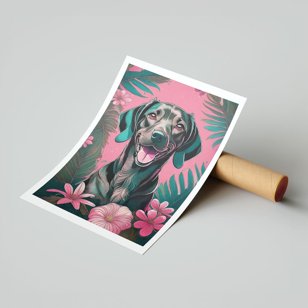 Vizsla Flowery Dog image 7