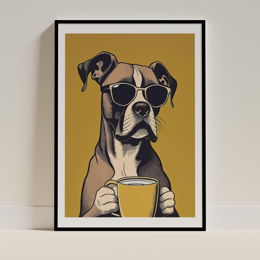Bulldog Copy Chillin Coffee Dog image 11