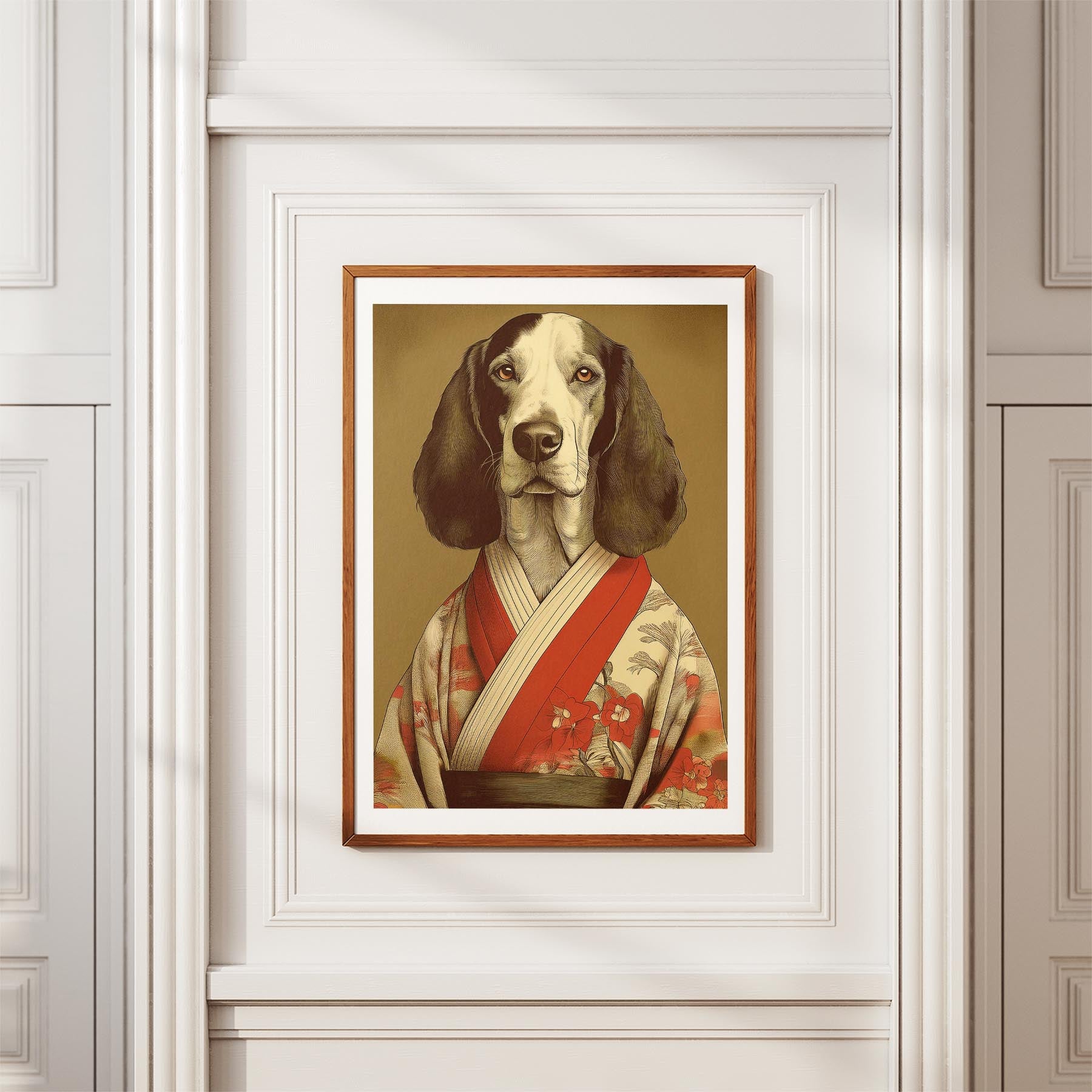 Gordon Setter Japanse Kimono Dog Series image 3
