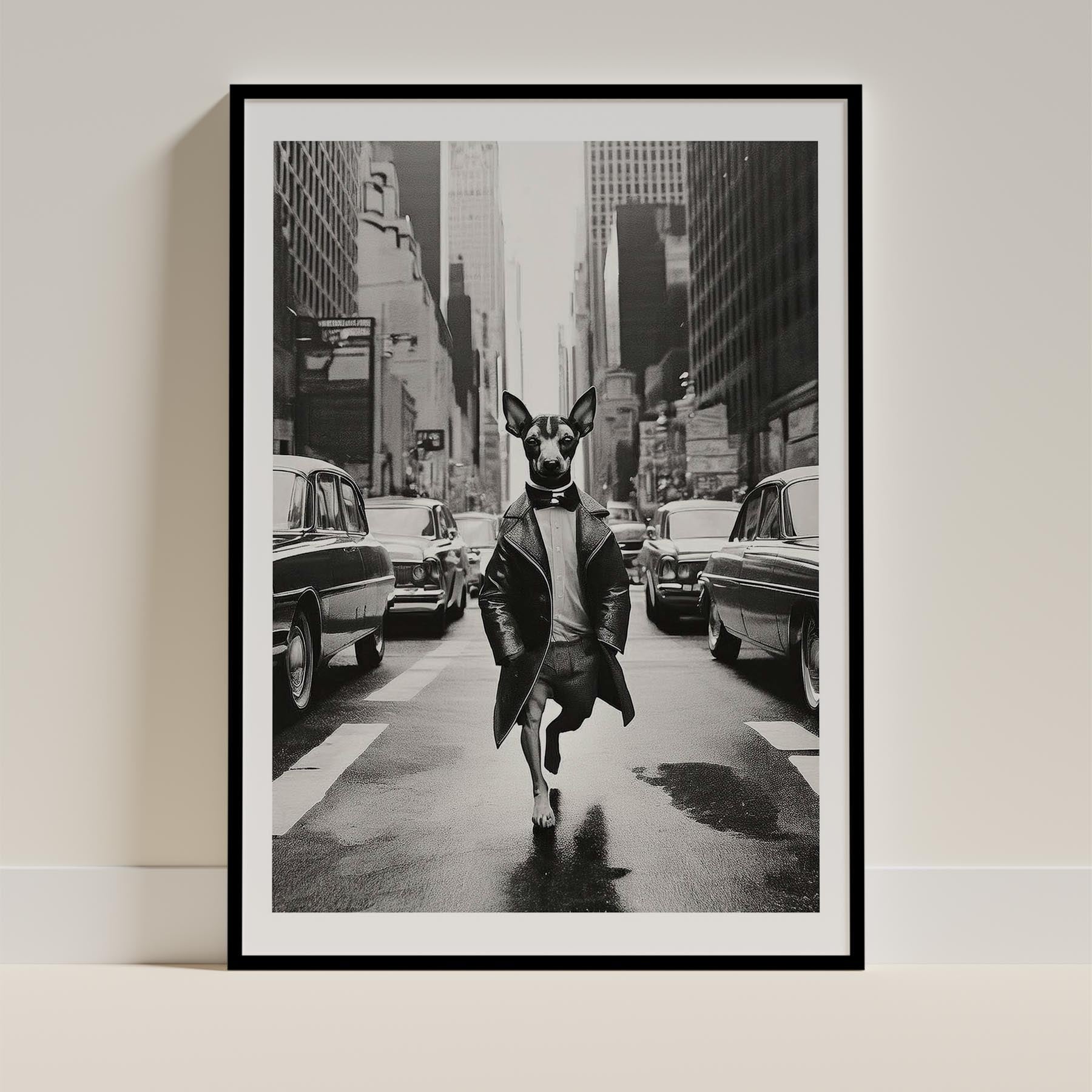 Miniature Pinscher Dog Art Print Unframed | 10 Unique Designs | Wall Art Gift for Dog Lovers - Image 2 | Dogsy & Co