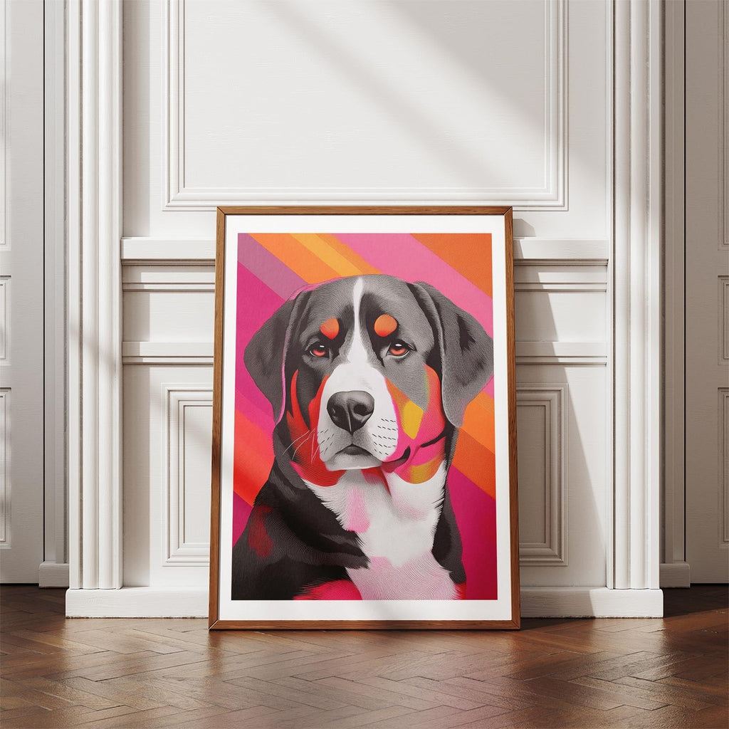 Bernese Mountain Dog Modern Pop Dog Series image 4