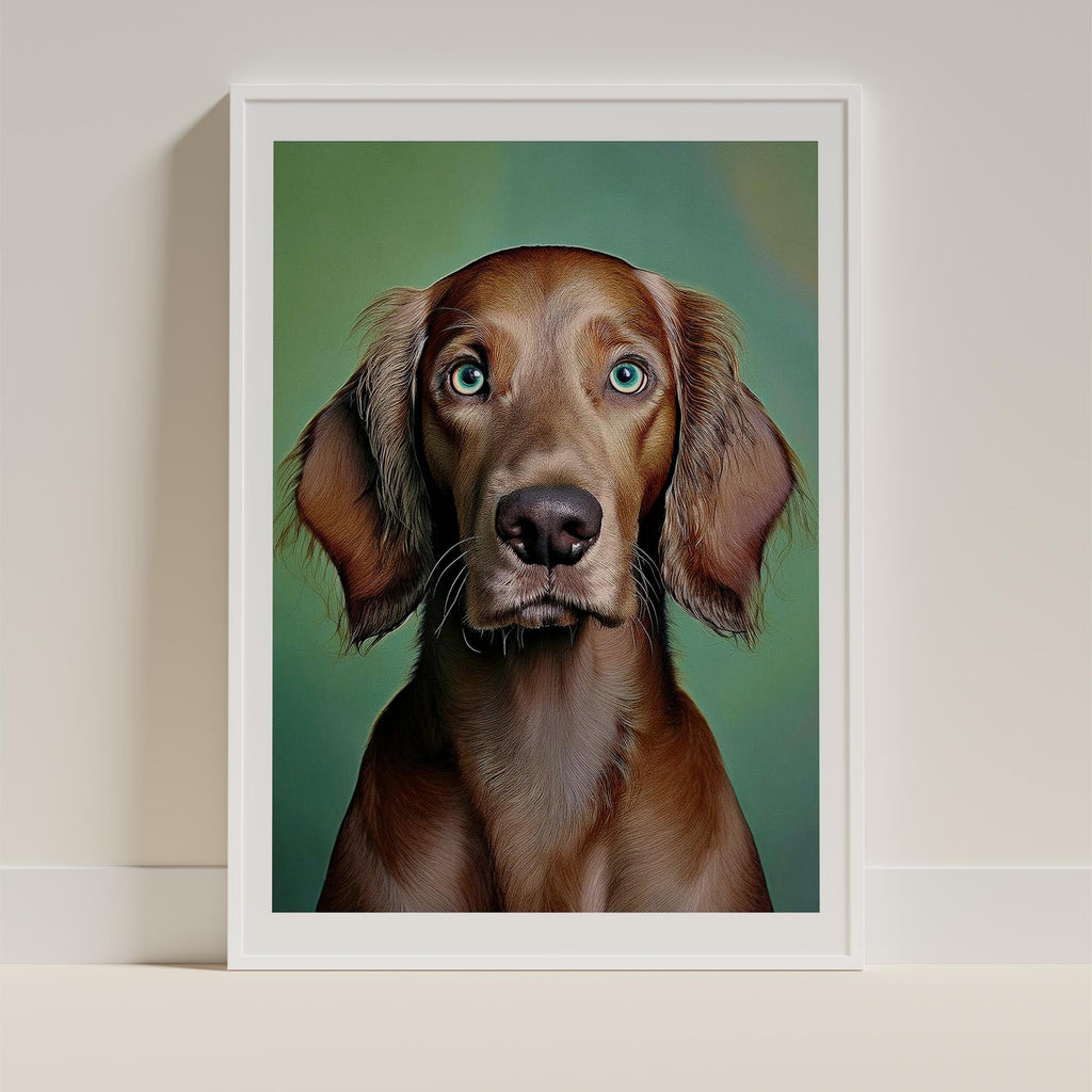 Irish Setter Green Painted Series image 9
