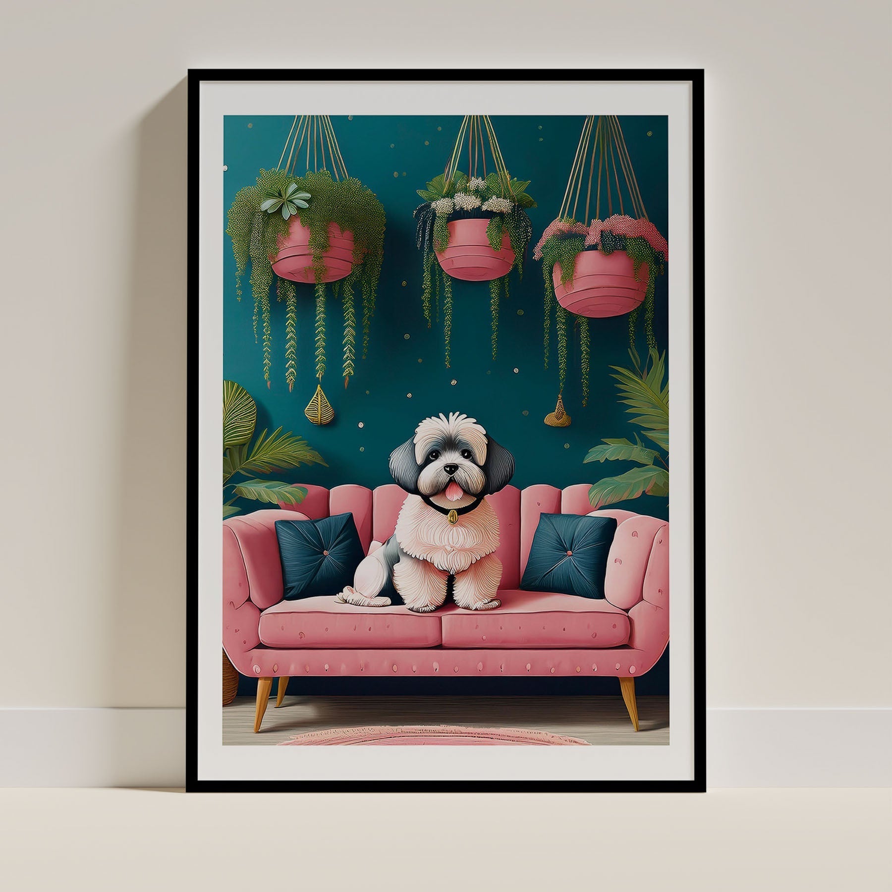 Bichon Frise Dog Art Print Unframed Vol 2 | 9 Unique Designs | Wall Art Gift for Dog Lovers - Image 4 | Dogsy & Co