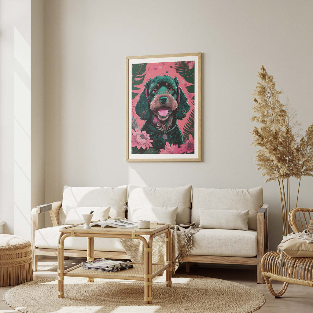 Cavoodle Flowery Dog image 2