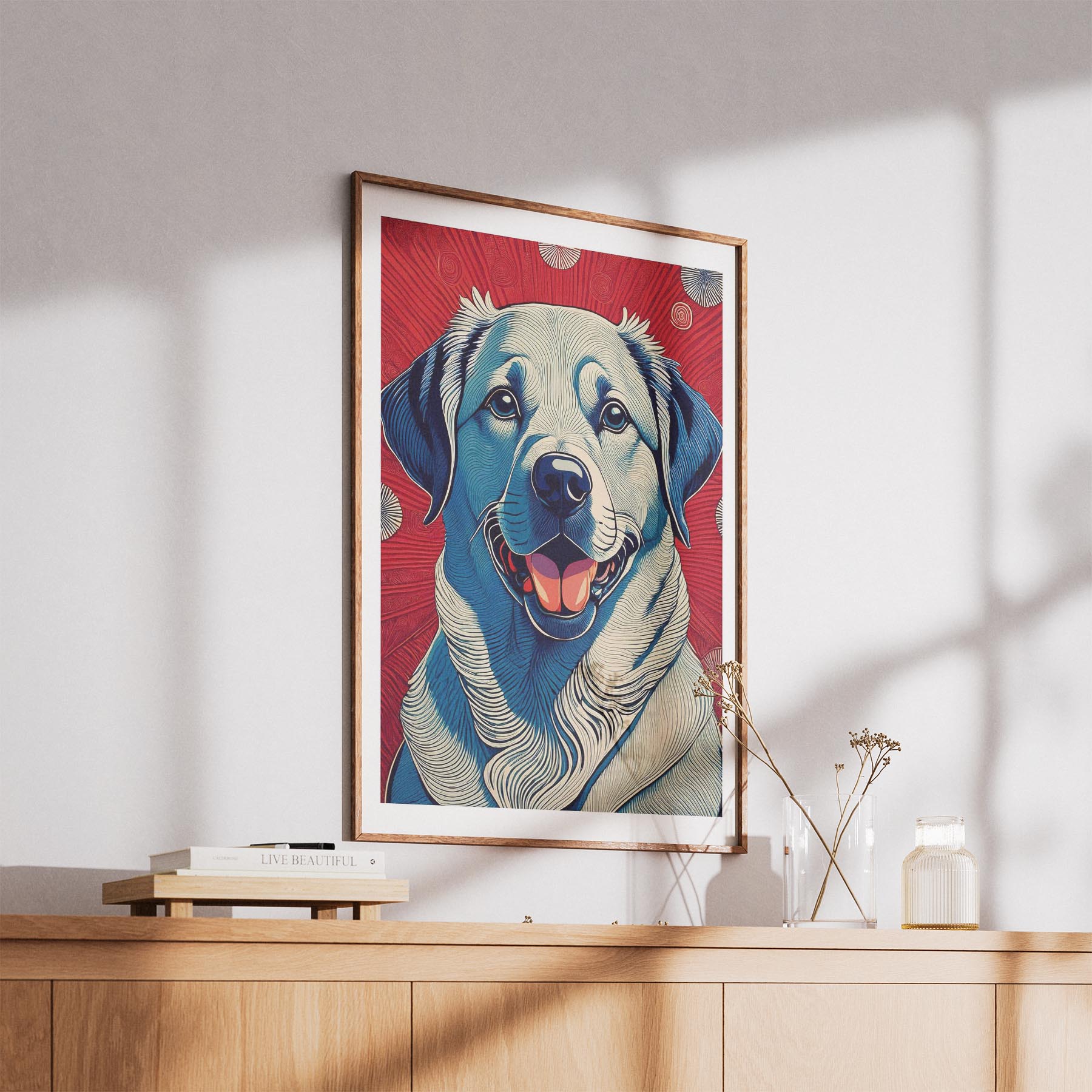 Labrador Retriever Hokusai Japanese Inspired Dog Series image 5