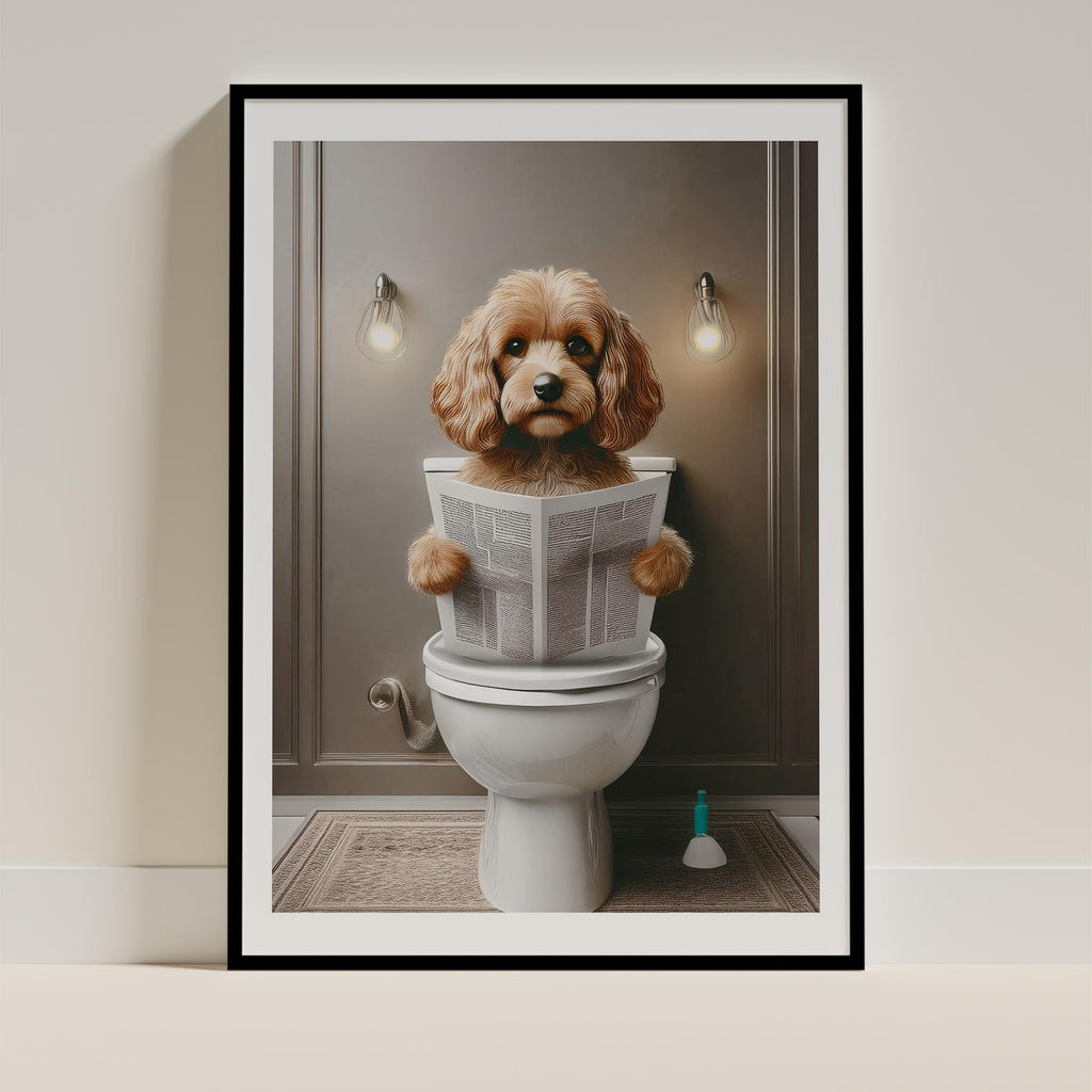 Cavoodle Toilet Humour Dog Series 4 image 0