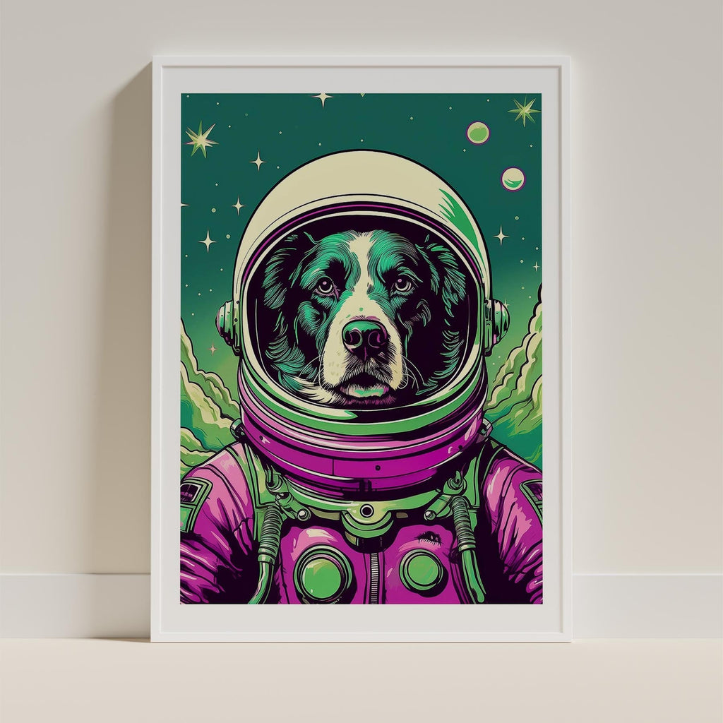 Border Collie Space Dogs Series image 9
