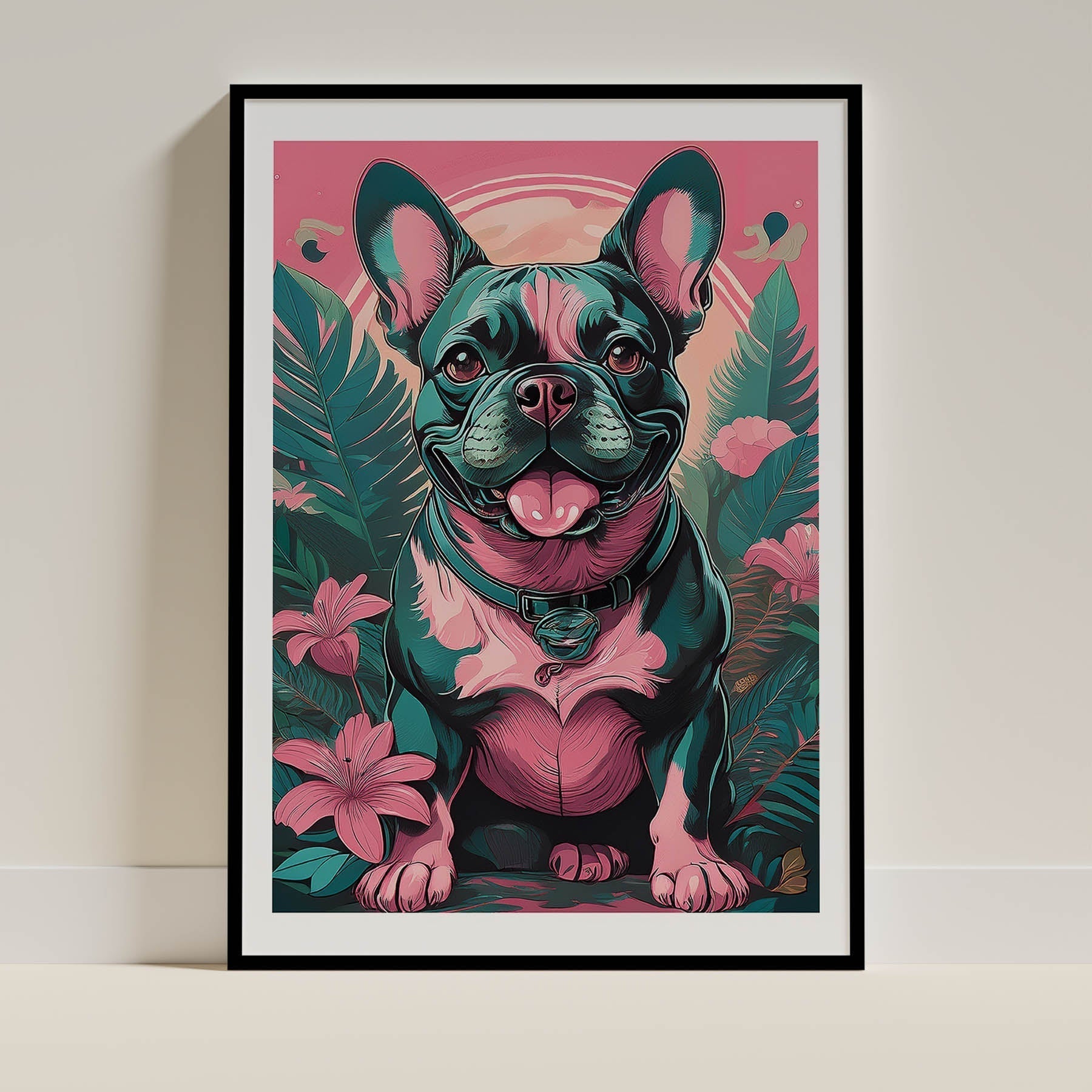 French Bulldog Dog Art Print Unframed Vol 2 | 11 Unique Designs | Wall Art Gift for Dog Lovers - Image 10 | Dogsy & Co