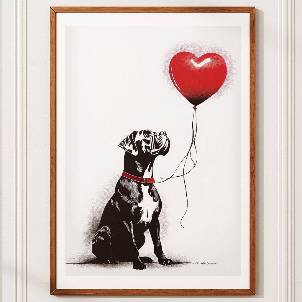 Boxer DOGSY Series inspired by the Art of Banksy image 10