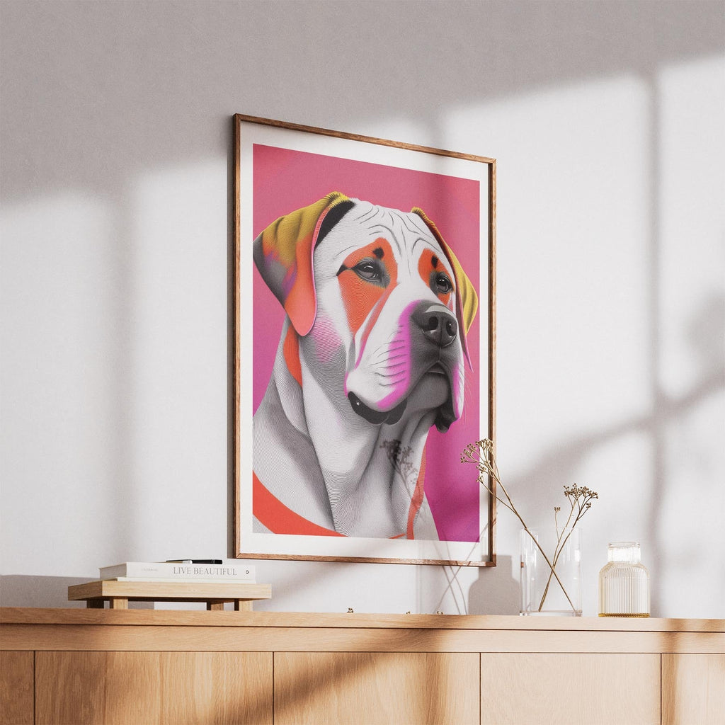 Dogue de Bordeaux Modern Pop Dog Series image 5