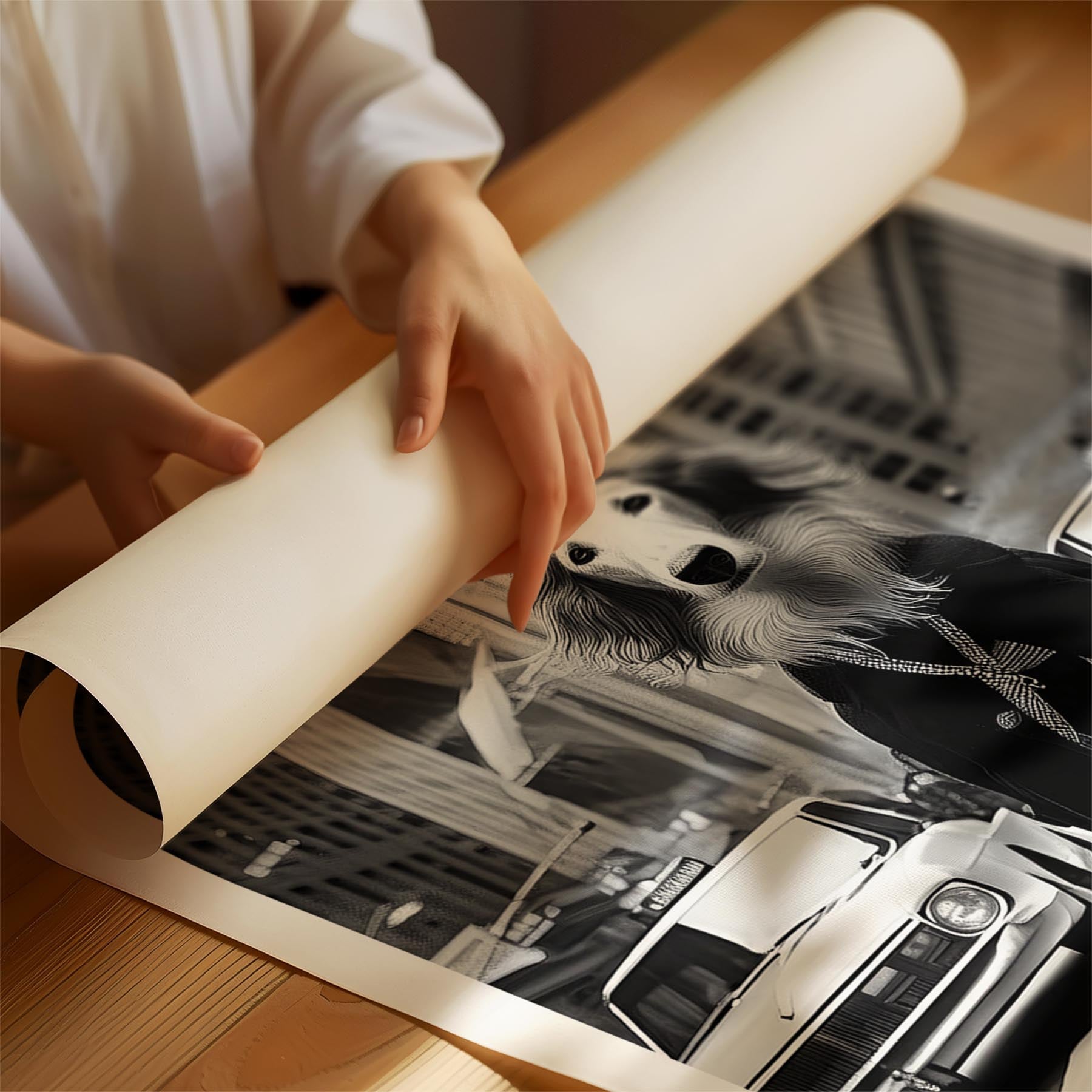 Borzoi Doggy Dean Series image 1