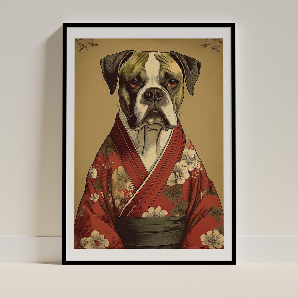 Boxer Japanse Kimono Dog Series image 0