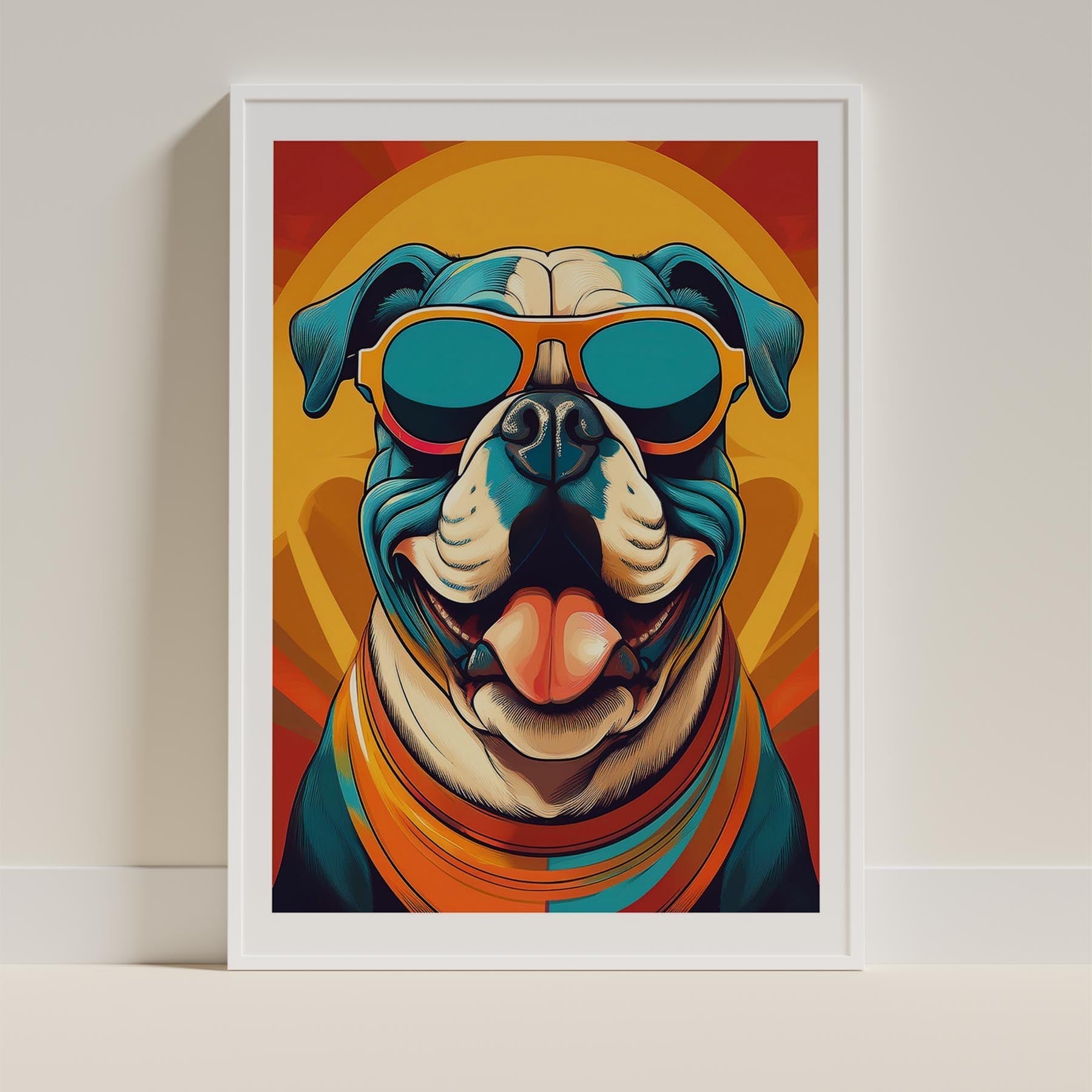 Dog In Colourful Sunnies 4 image 11