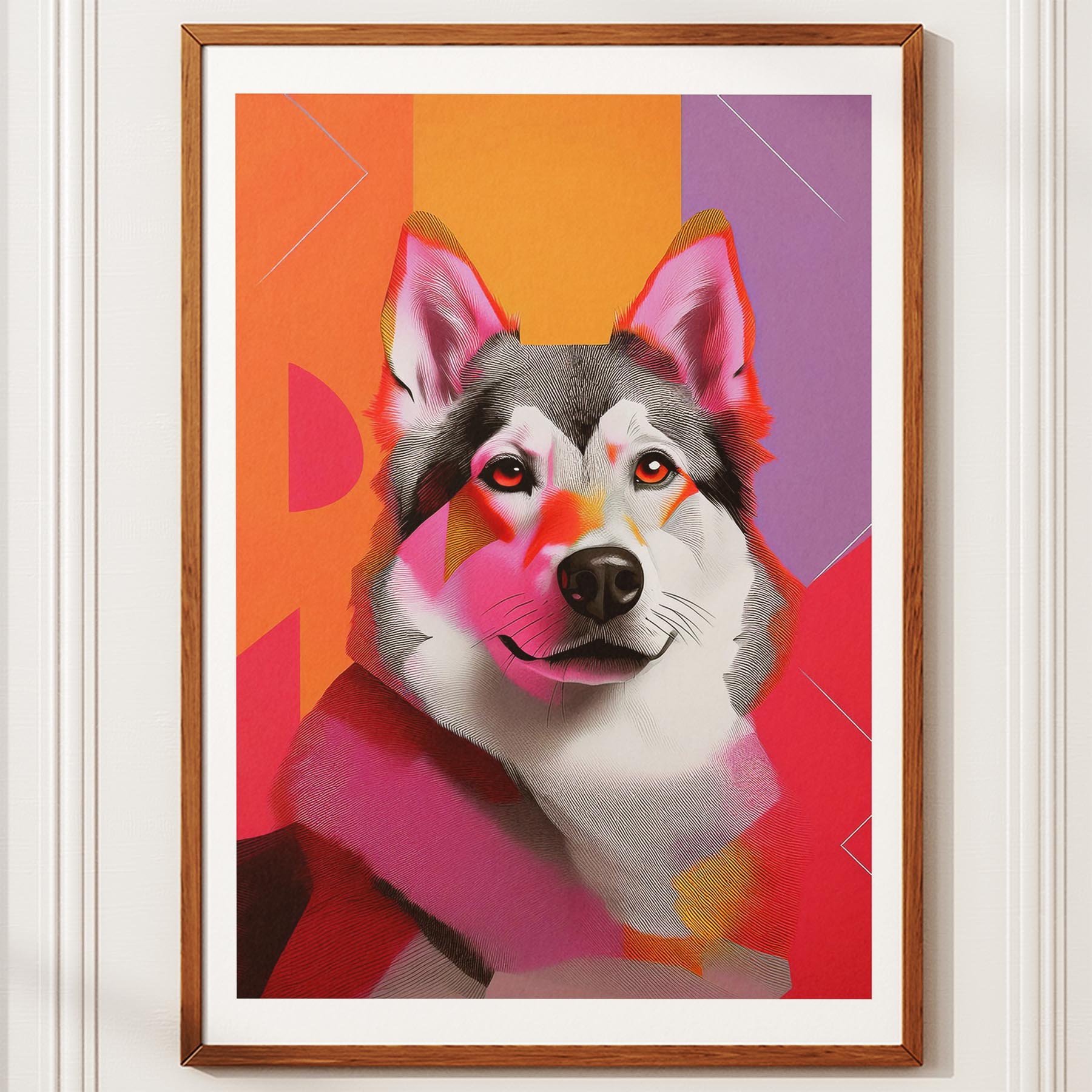 Finnish Lapphund Modern Pop Dog Series image 10