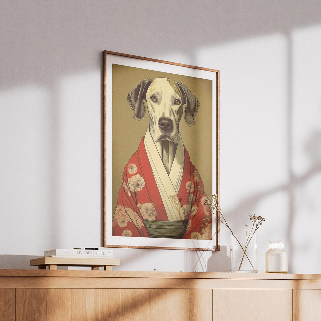 Great Dane Japanse Kimono Dog Series image 5