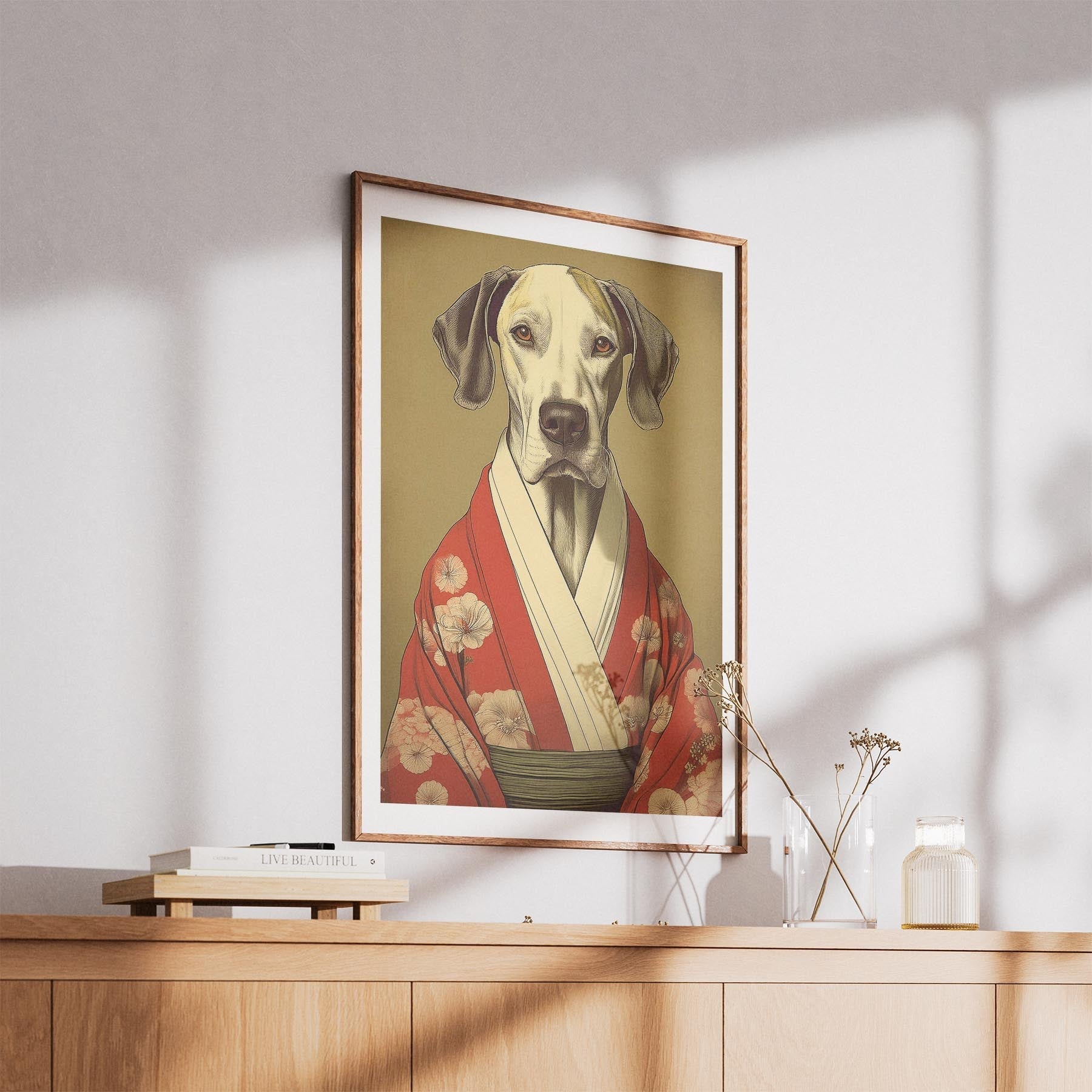 Great Dane Japanse Kimono Dog Series image 5