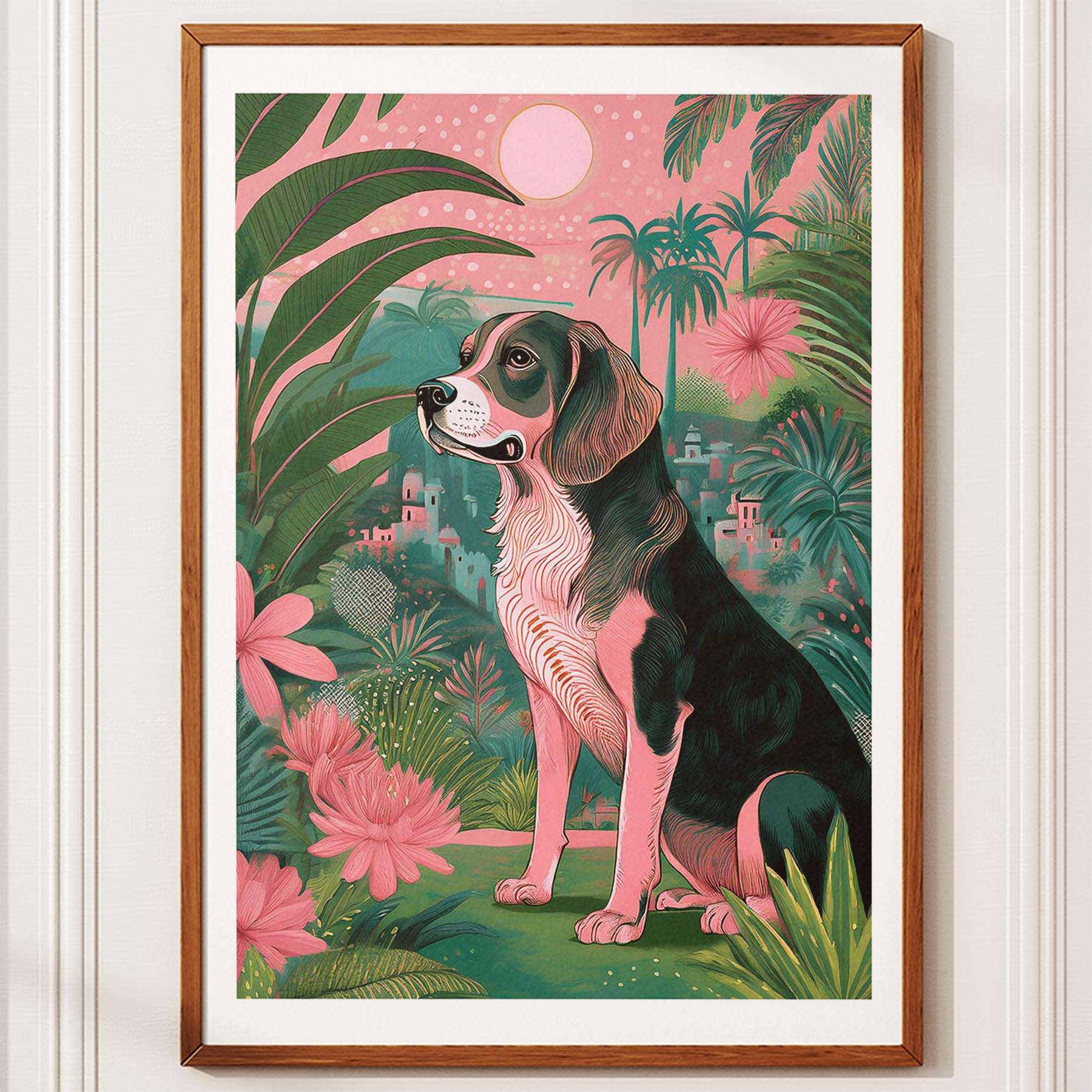 Beagle Flowery Dog image 10