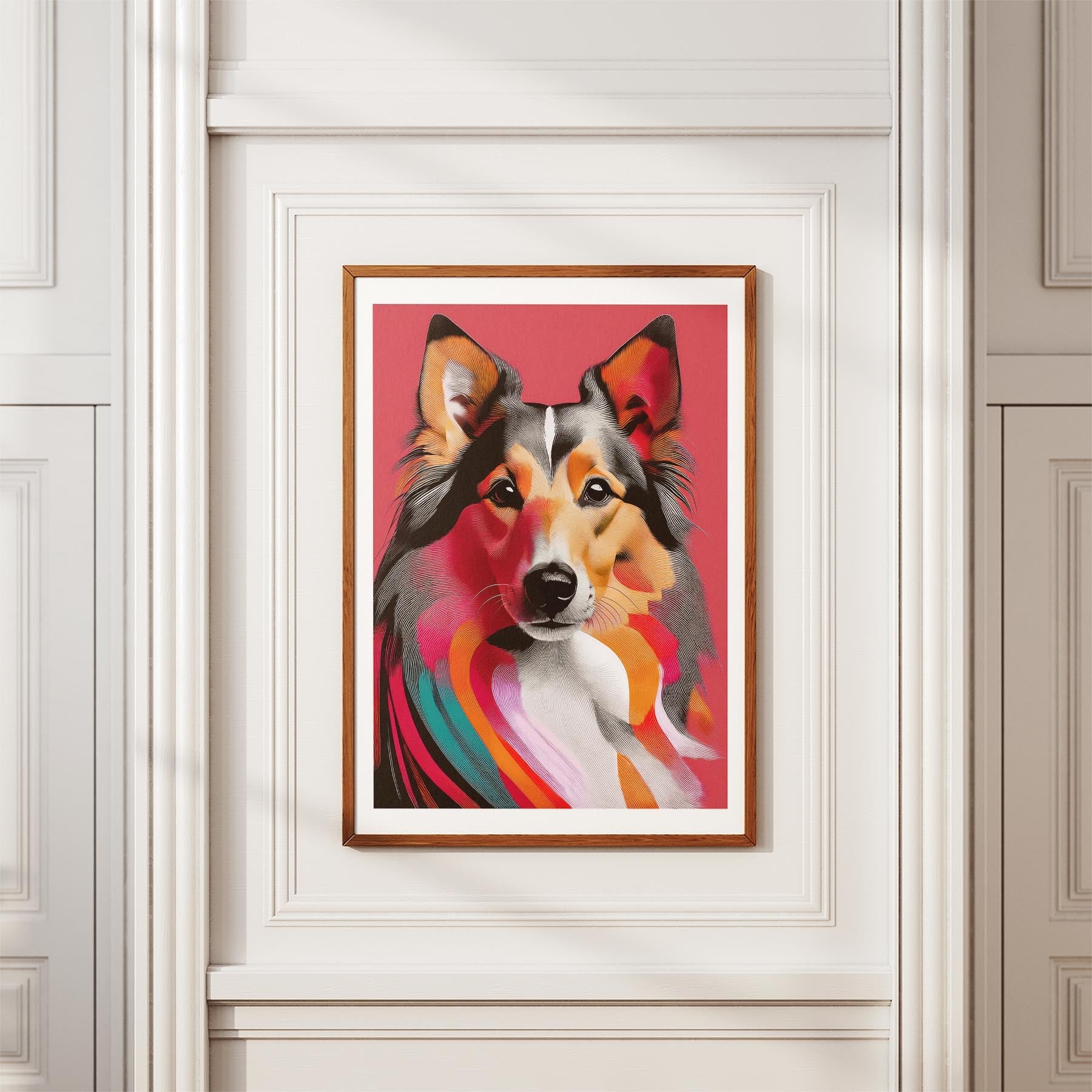 Shetland Sheepdog Modern Pop Dog Series image 3