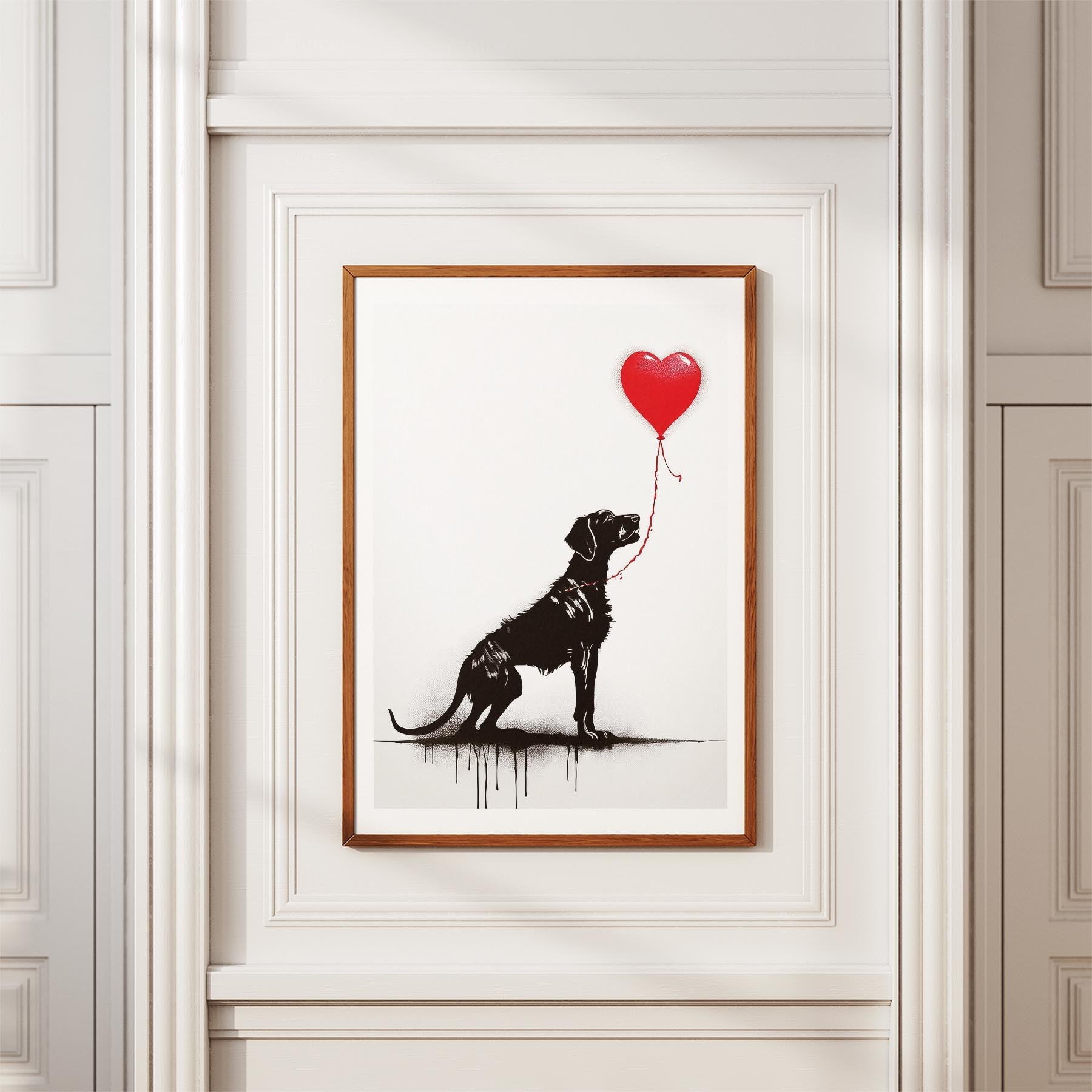 German Pointer DOGSY Series inspired by the Art of Banksy image 3