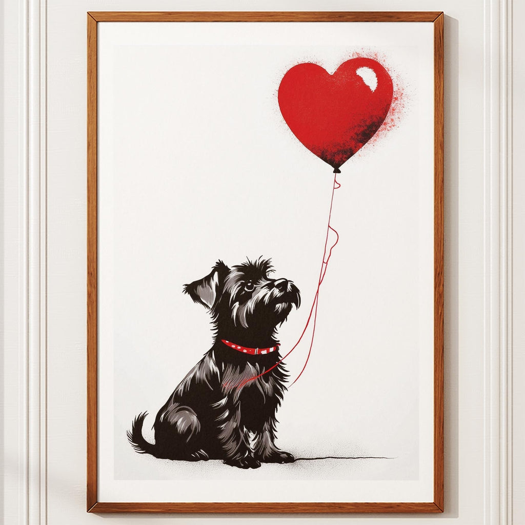 Yorkshire Terrier DOGSY Series inspired by the Art of Banksy image 10