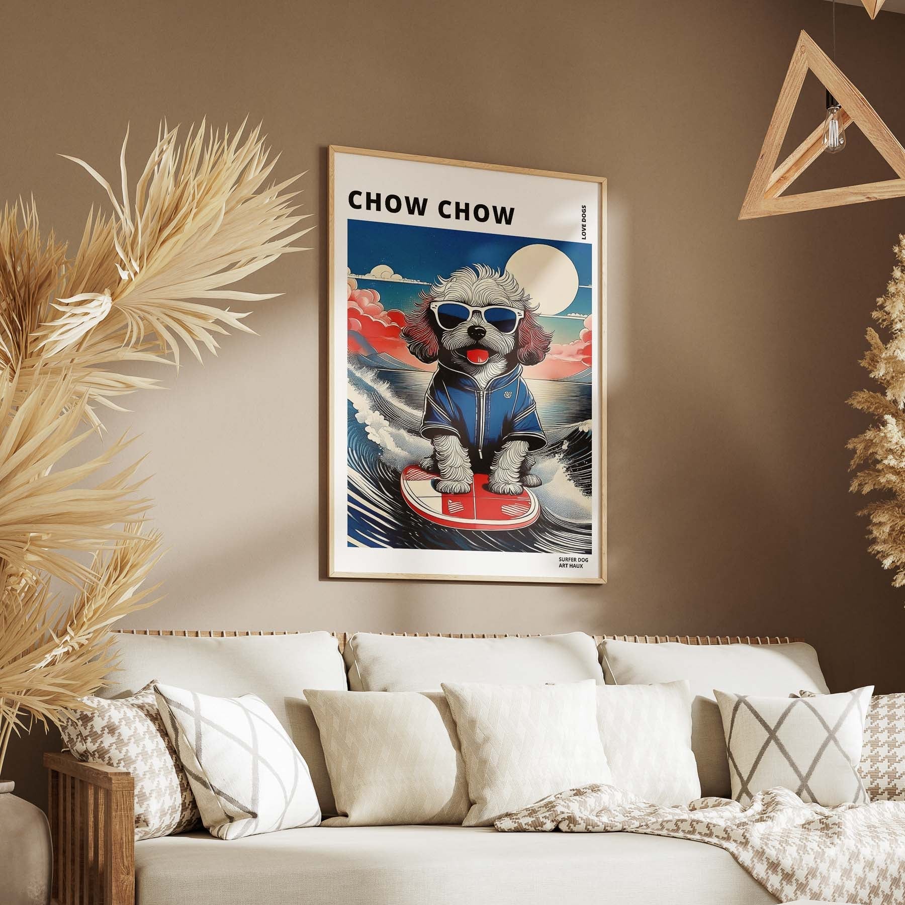 Chow Chow Hokosai Surfer Dogs 2 image 5