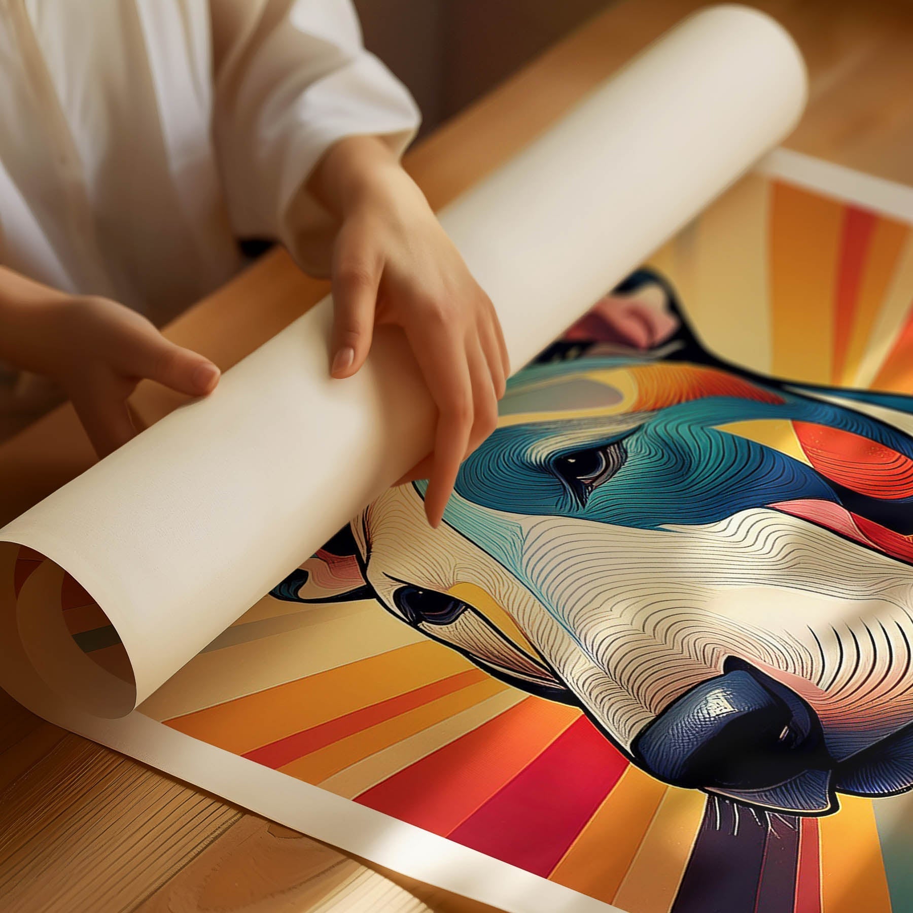 Bull Terrier Colour Graphics image 1