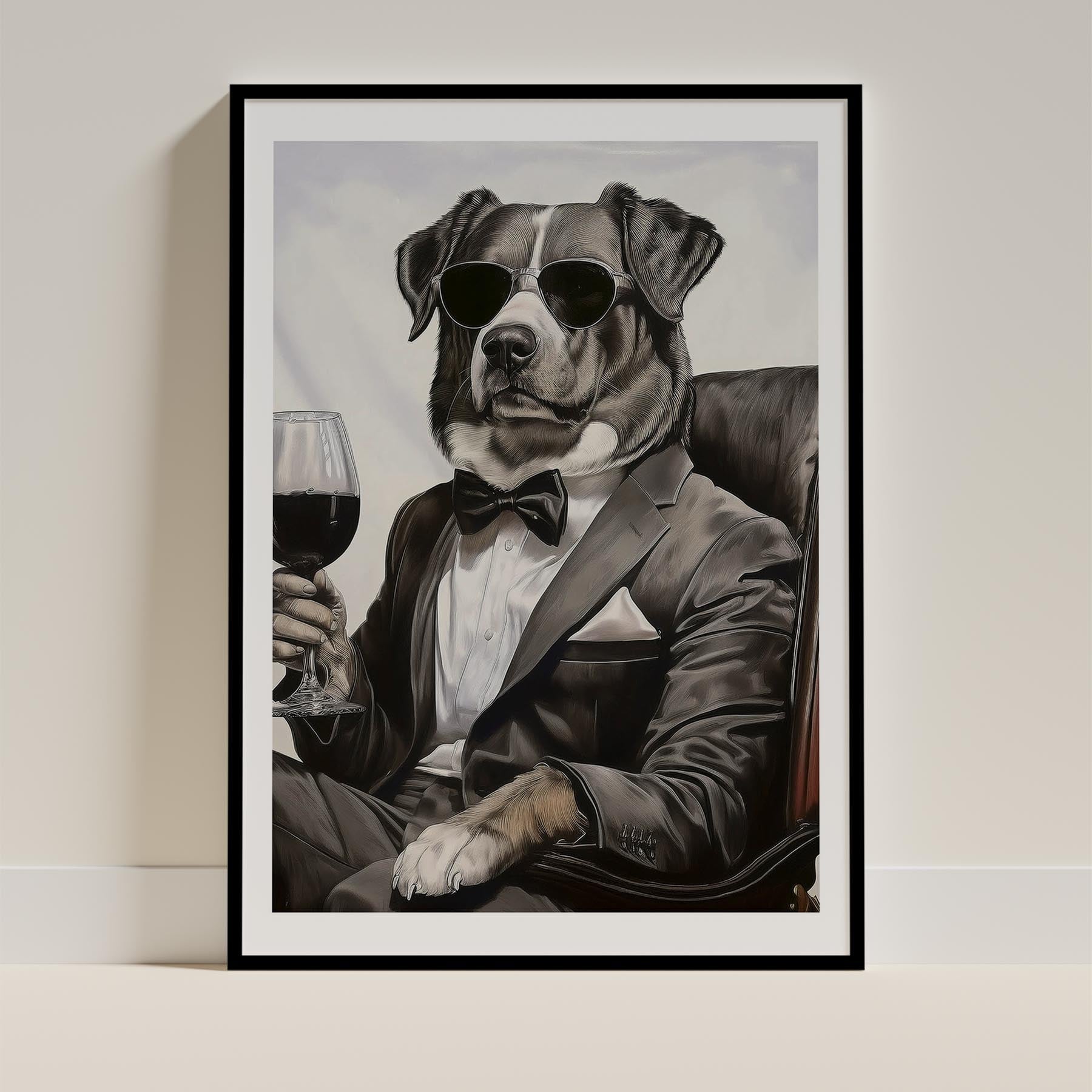 Australian Shepherd Dog Art Print Unframed Vol 1 | 11 Unique Designs | Wall Art Gift for Dog Lovers - Image 9 | Dogsy & Co